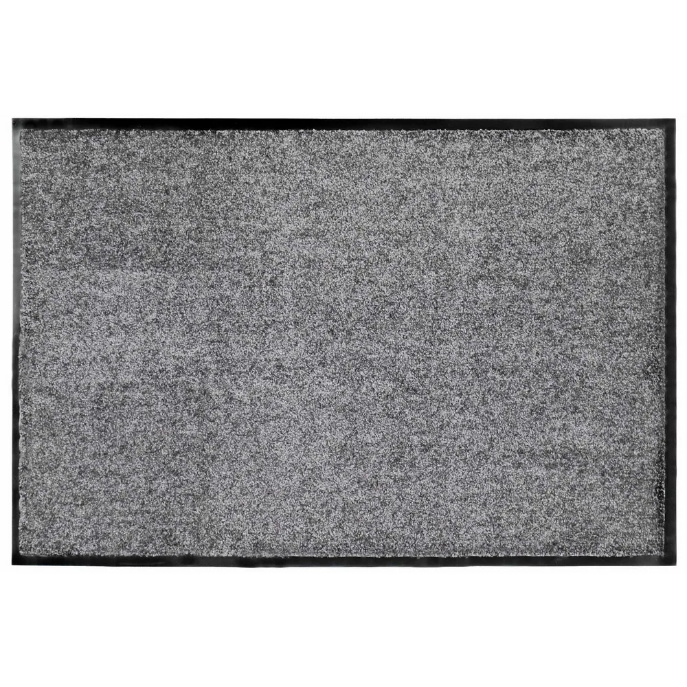 Dörrmatta WASH&CLEAN 8, grå 90/120 Grå, 90x120 cm