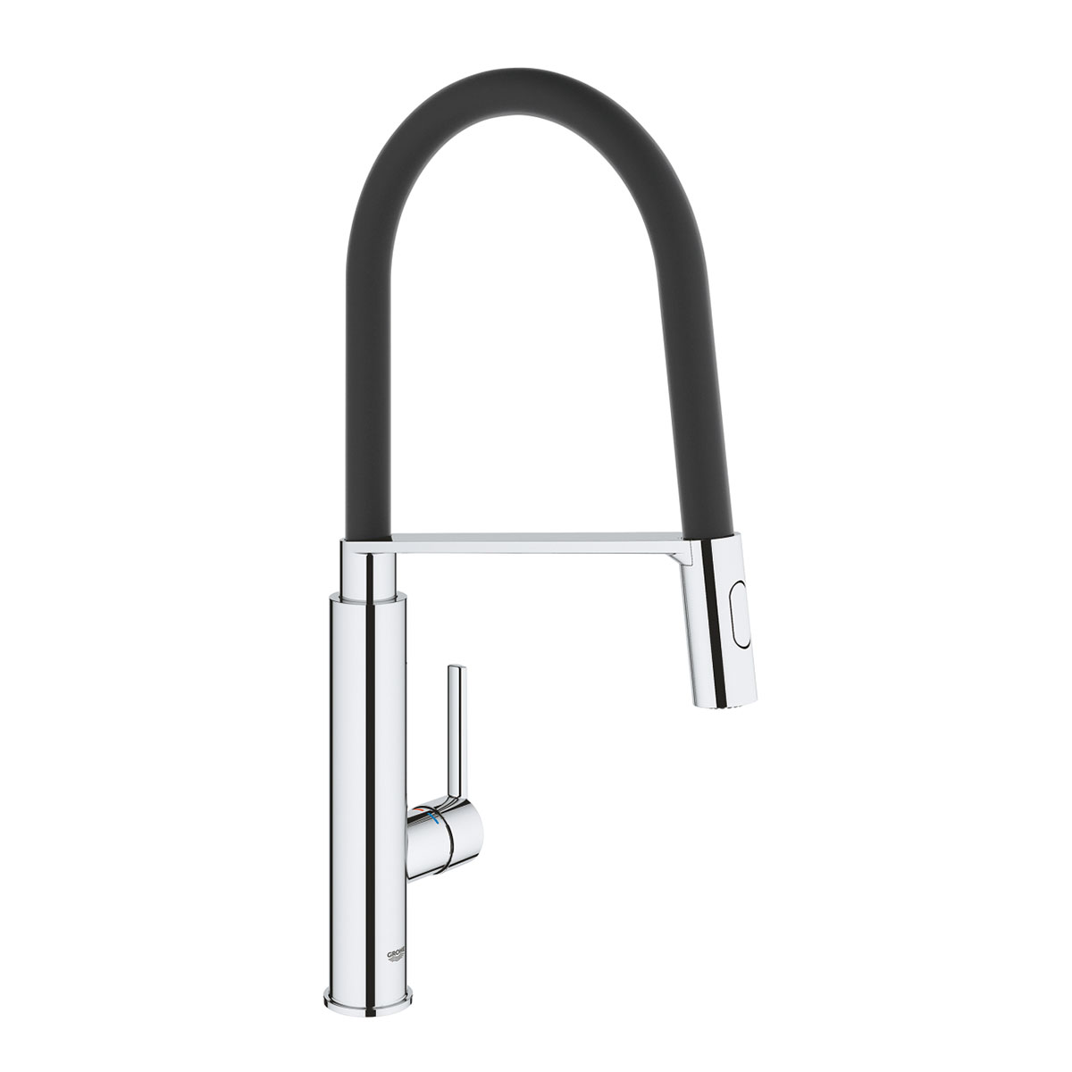 Köksblandare Grohe Feel med Kontrollbox Engreppsblandare Krom Svängbar Pip