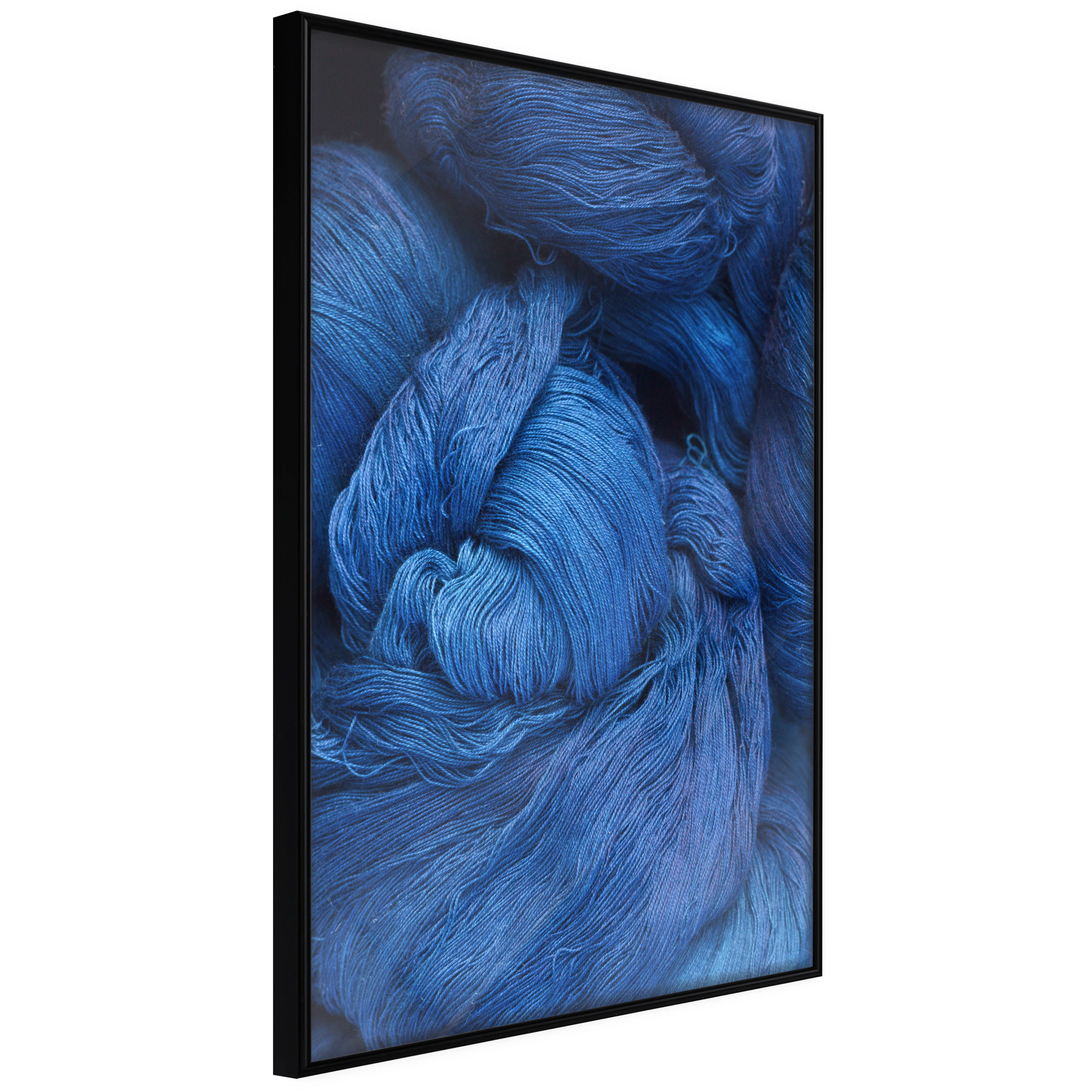 Affisch - Blue Worsted [Poster] 40x60 Svart ram, 40x60 cm
