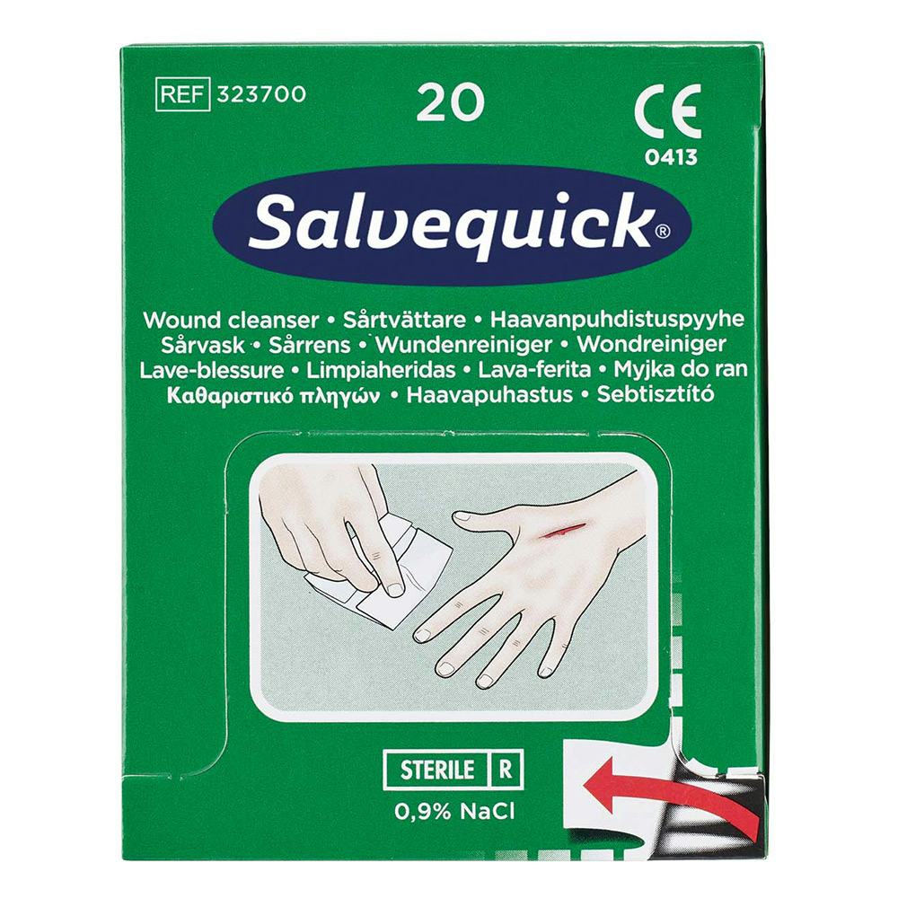 Sårtvättare Salvequick Salvequick 20 st