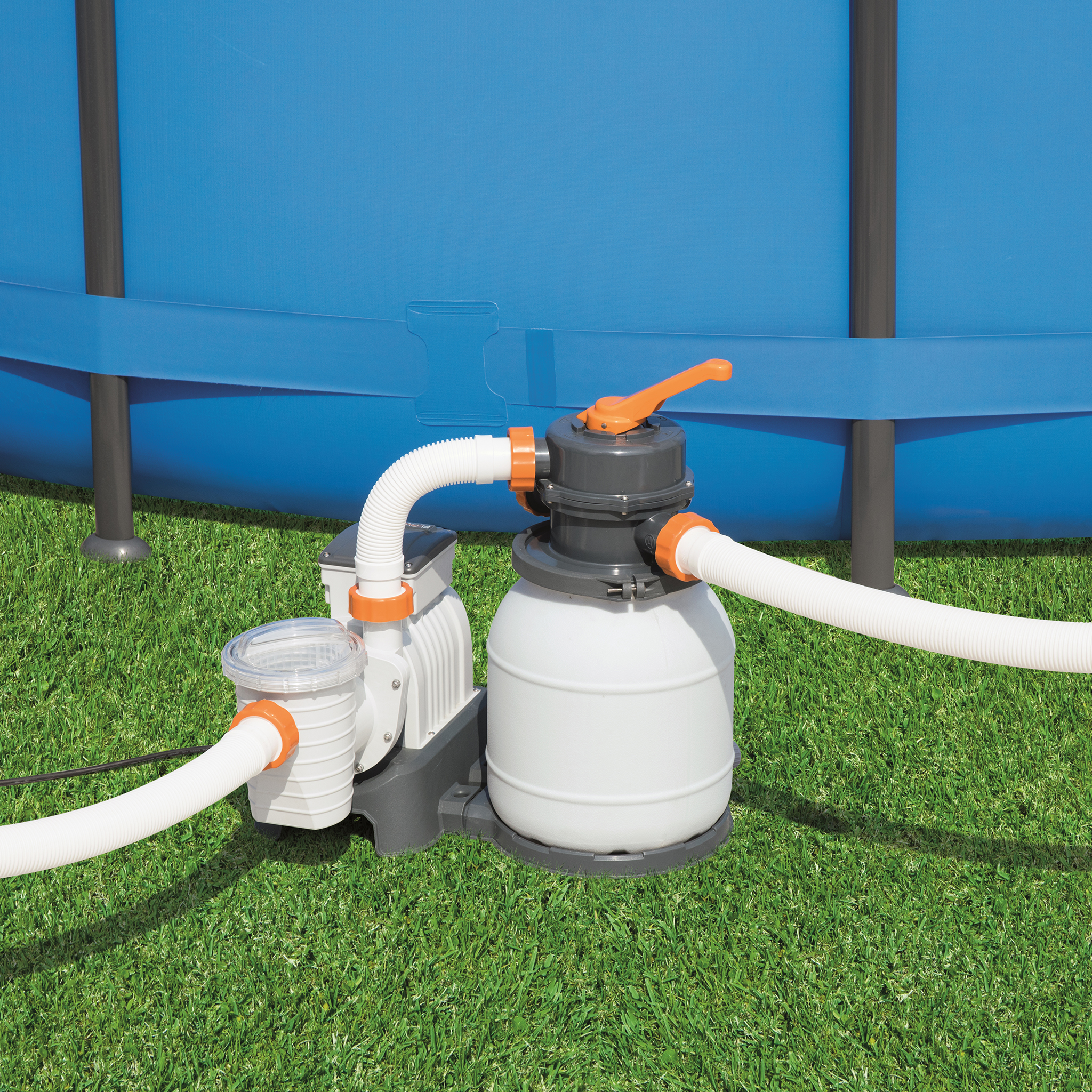 Sandfilterpump Bestway Flowclear Till Ovanmarkpool 1100-42300 Liter