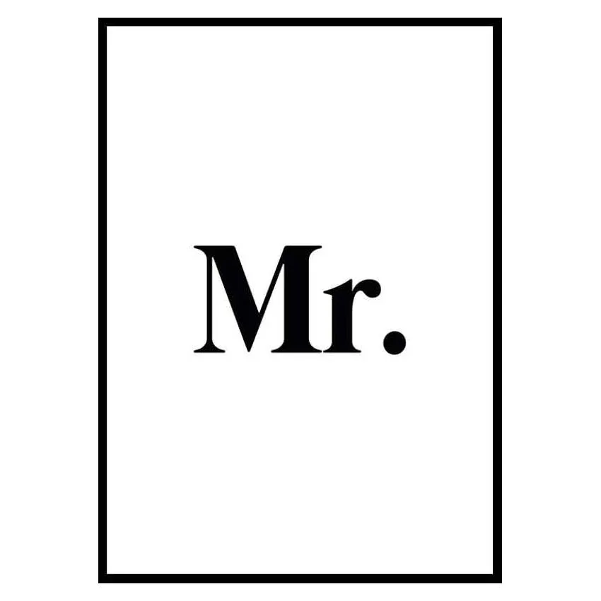 Poster Gallerix Mr
