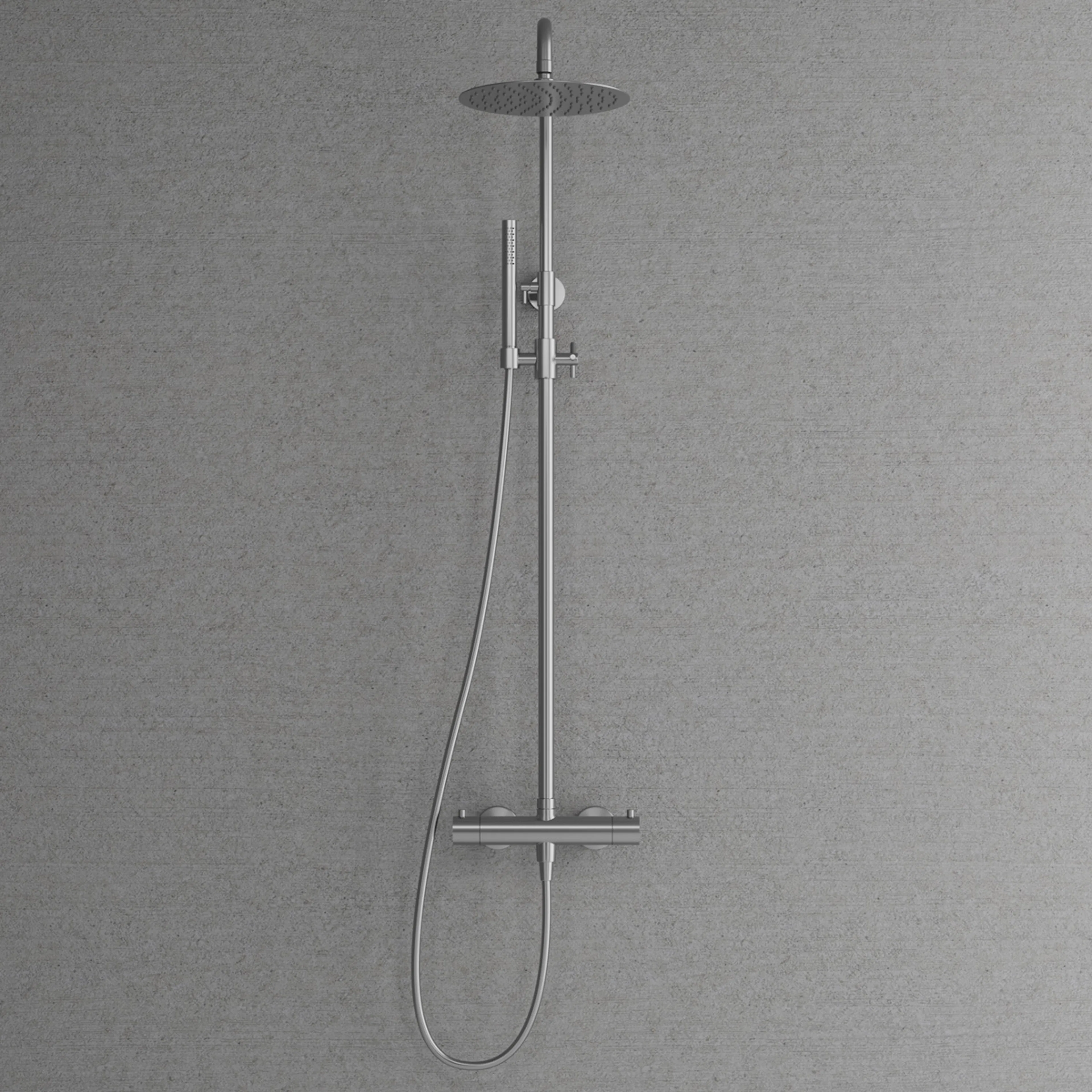 Takduschset Scandtap Steel Pleasure 2