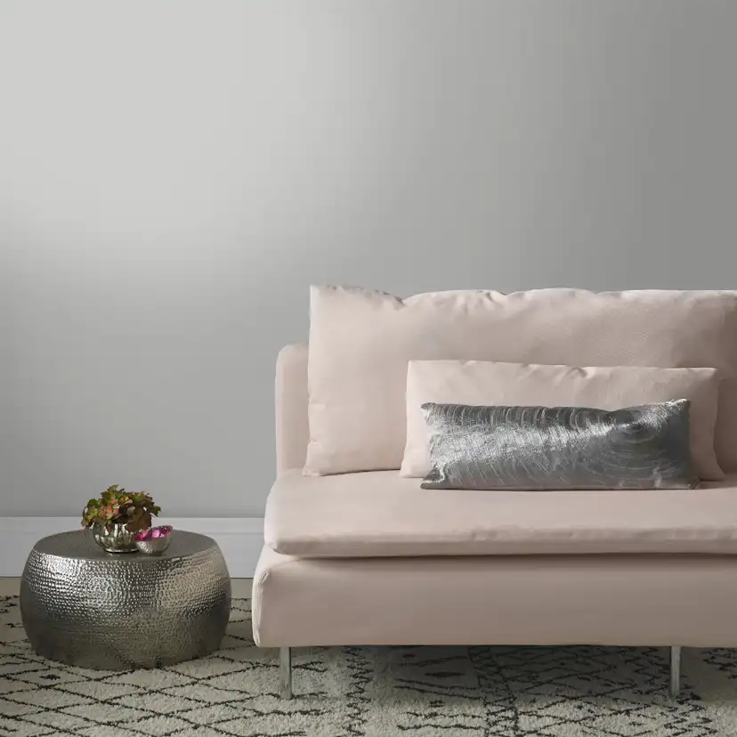 Tapet WOW Basic Glitter Ljusgrå
