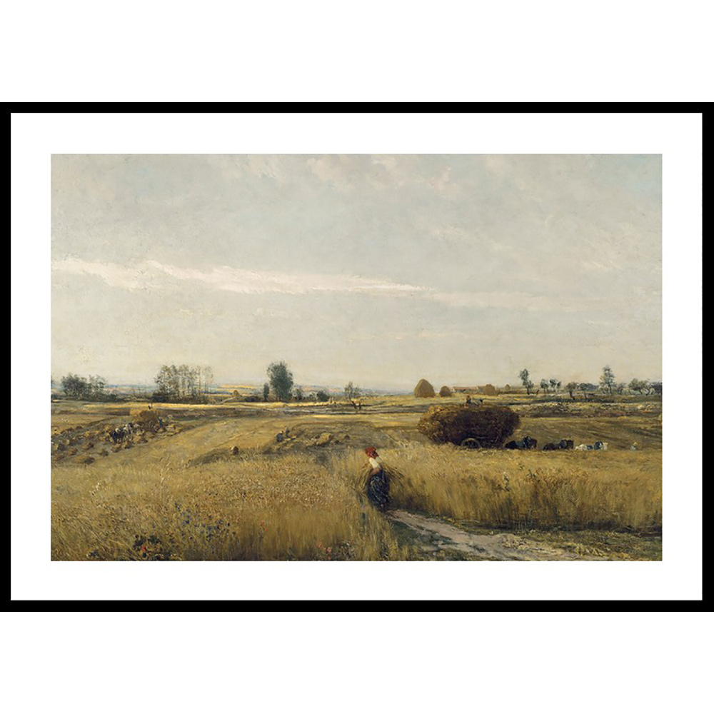 Poster Gallerix The Harvest By Charles-François Daubigny