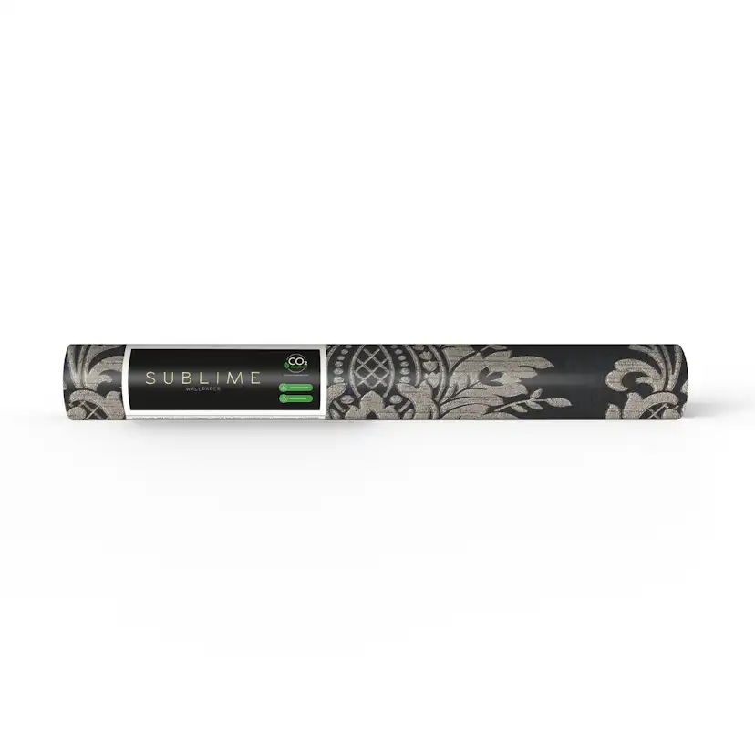 Tapet Sublime Damask Svart 121142