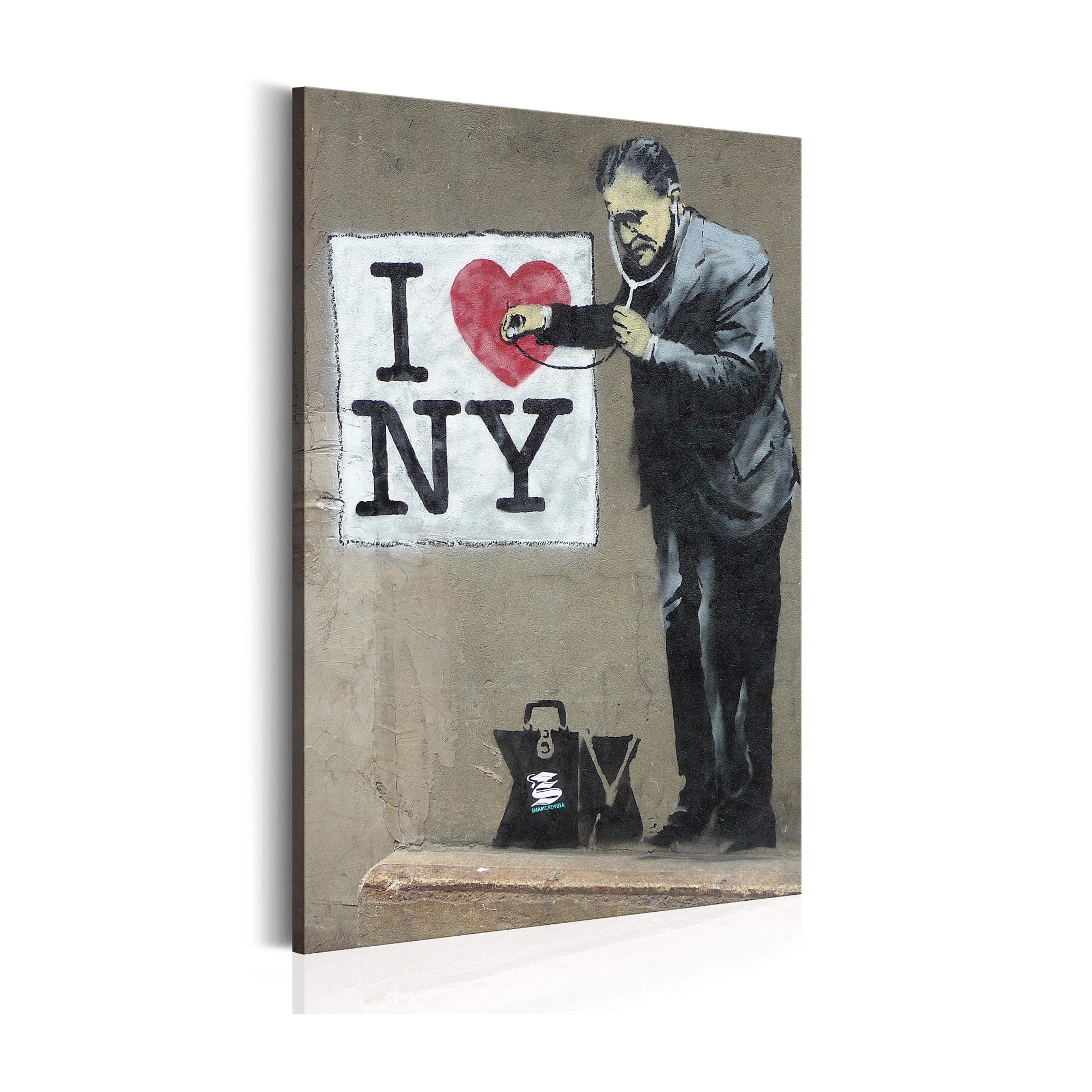 Tavla Arkiio I Love New York By Banksy