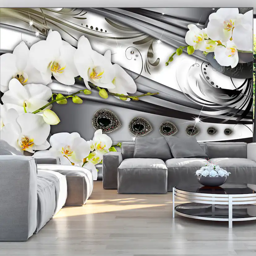 Fototapet Arkiio Orchids & Jewelry