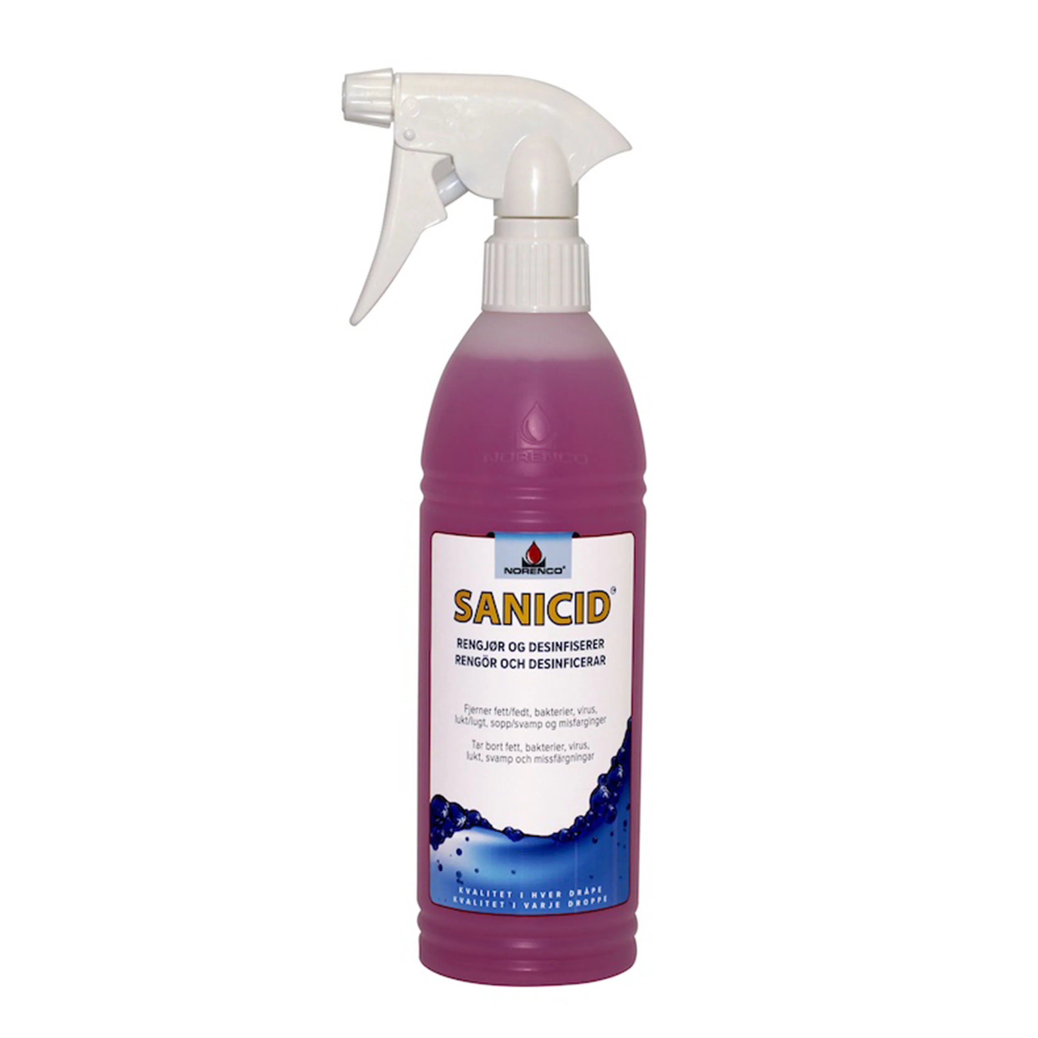 Rengöring Norenco Desinficerande Sanicid 0,6 L
