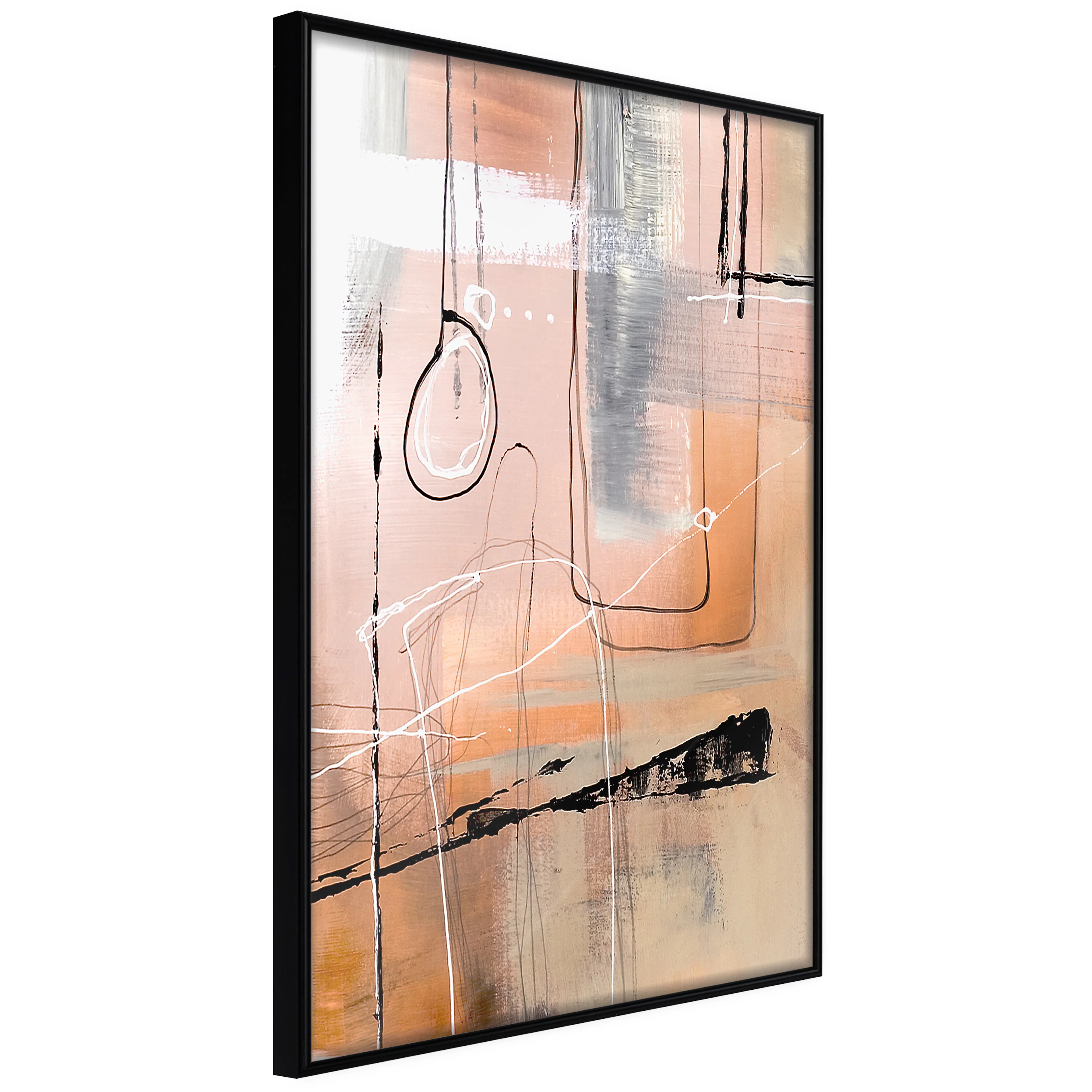 Affisch - Seafood [Poster] 40x60 Svart ram, 40x60 cm