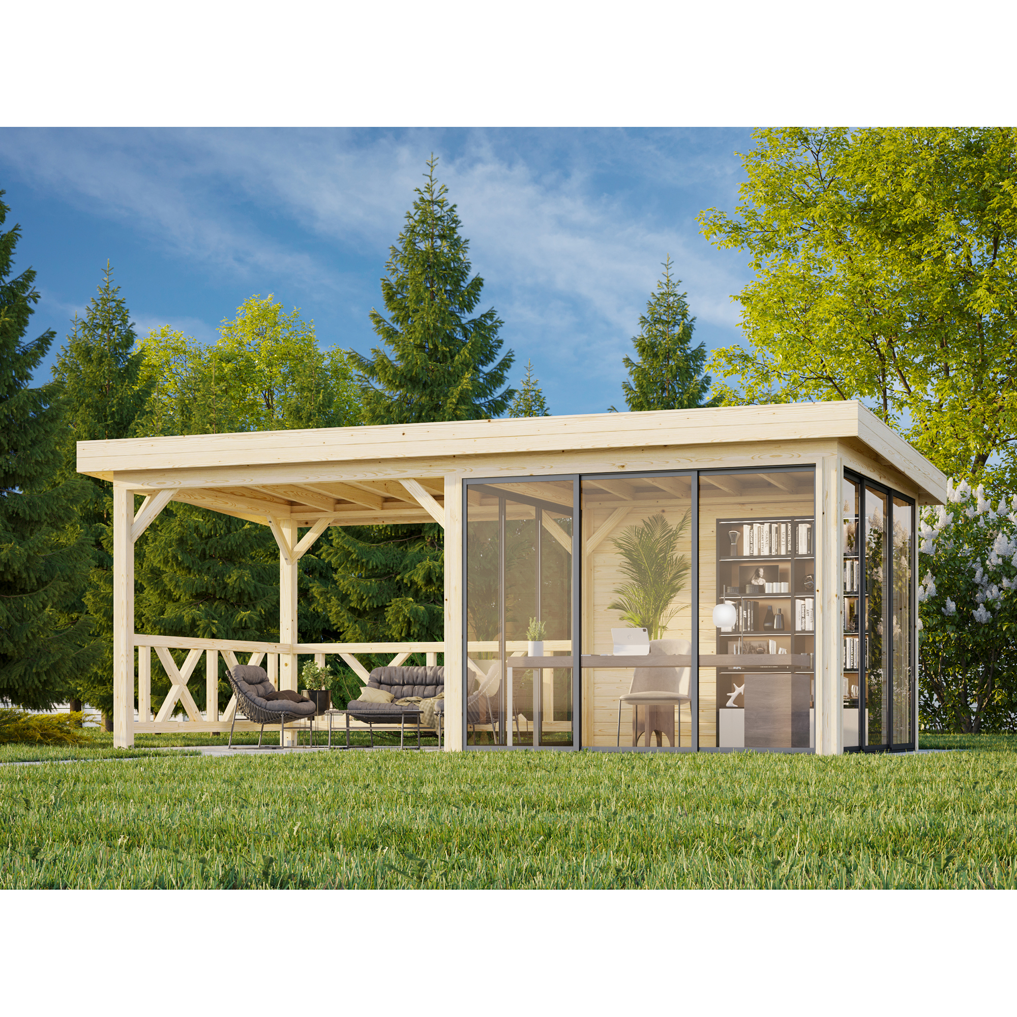 Uterum Palmako Lenna 16,6 m2 Set 704 Slide Plus