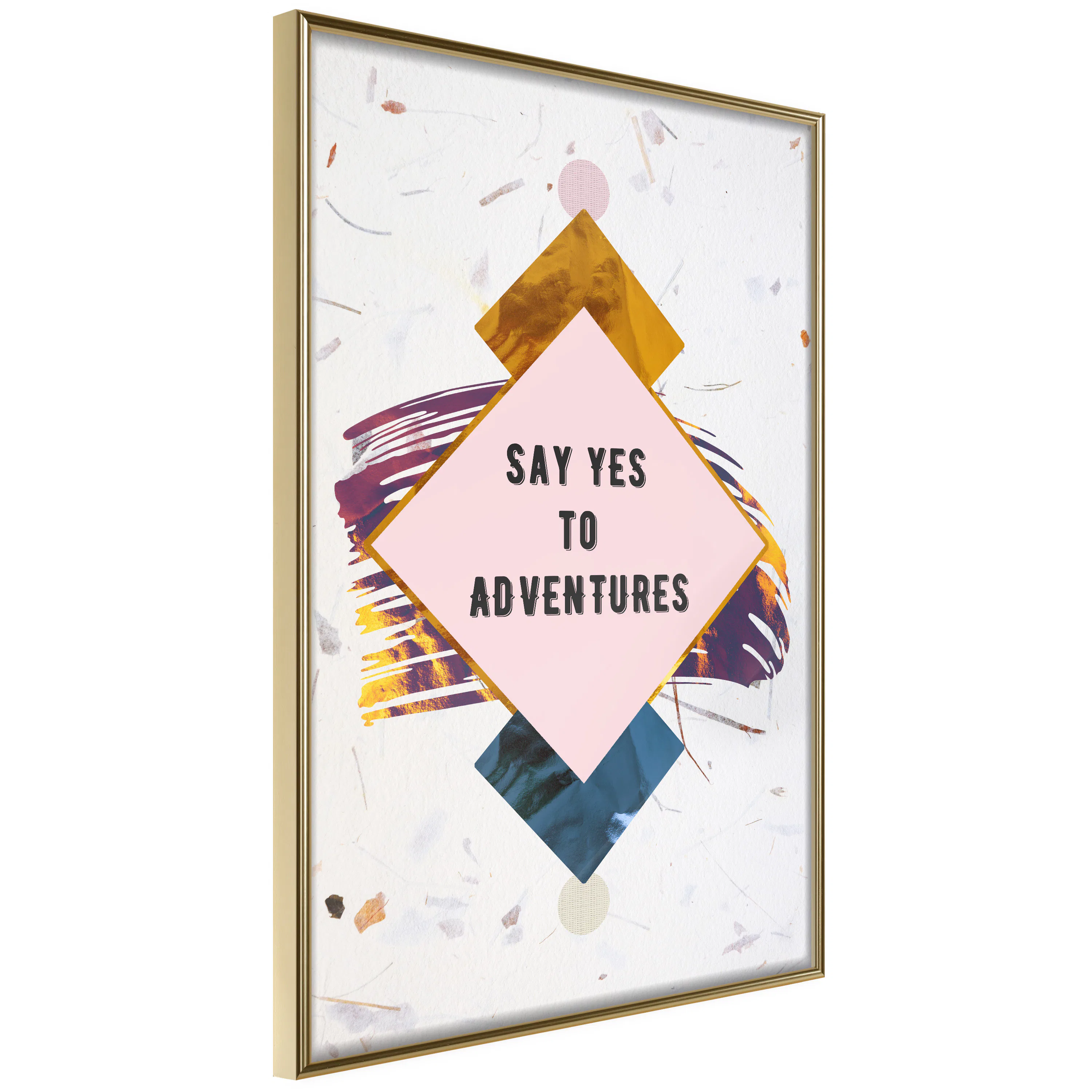 Poster Artgeist Affisch Say Yes to Adventures