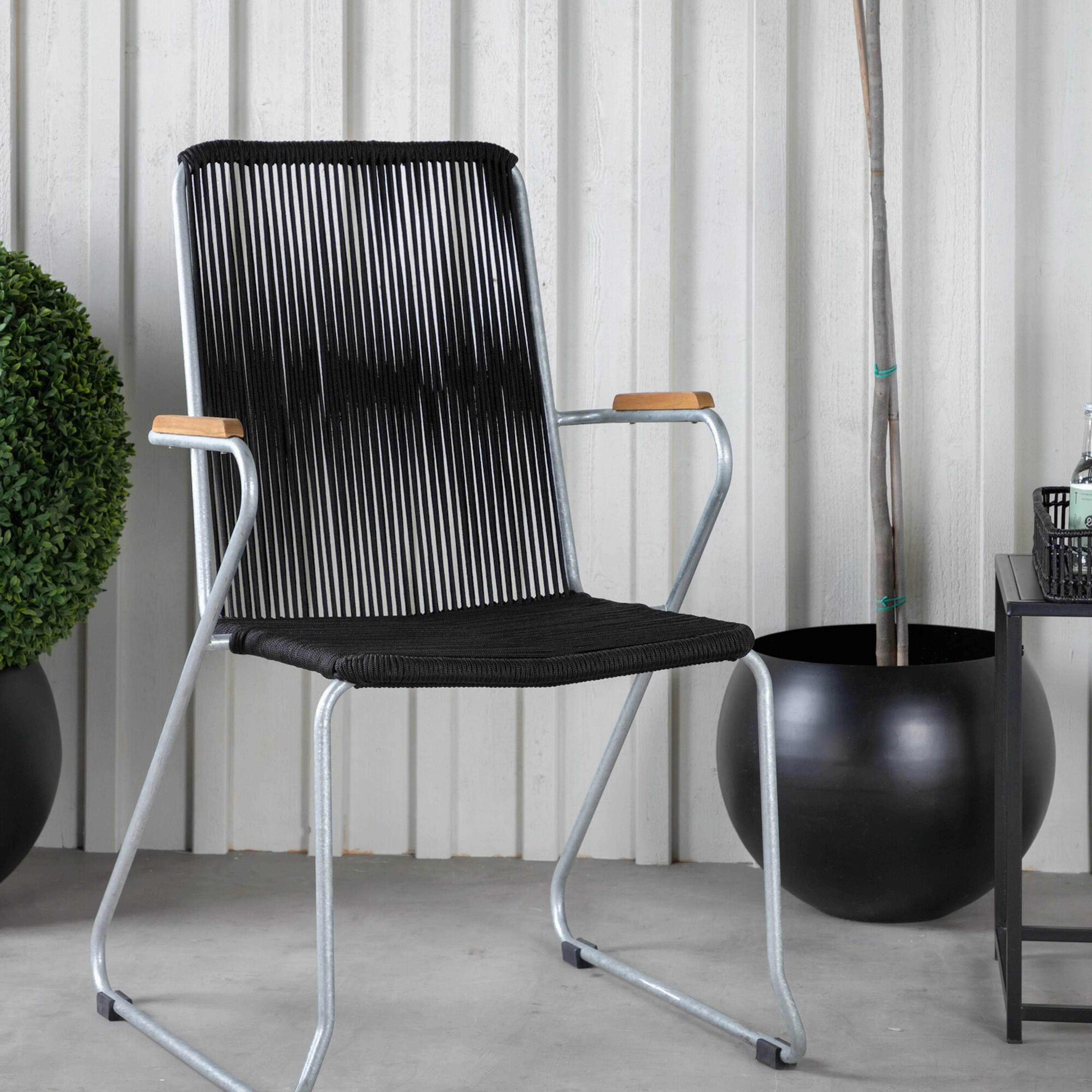 Svart/Silver