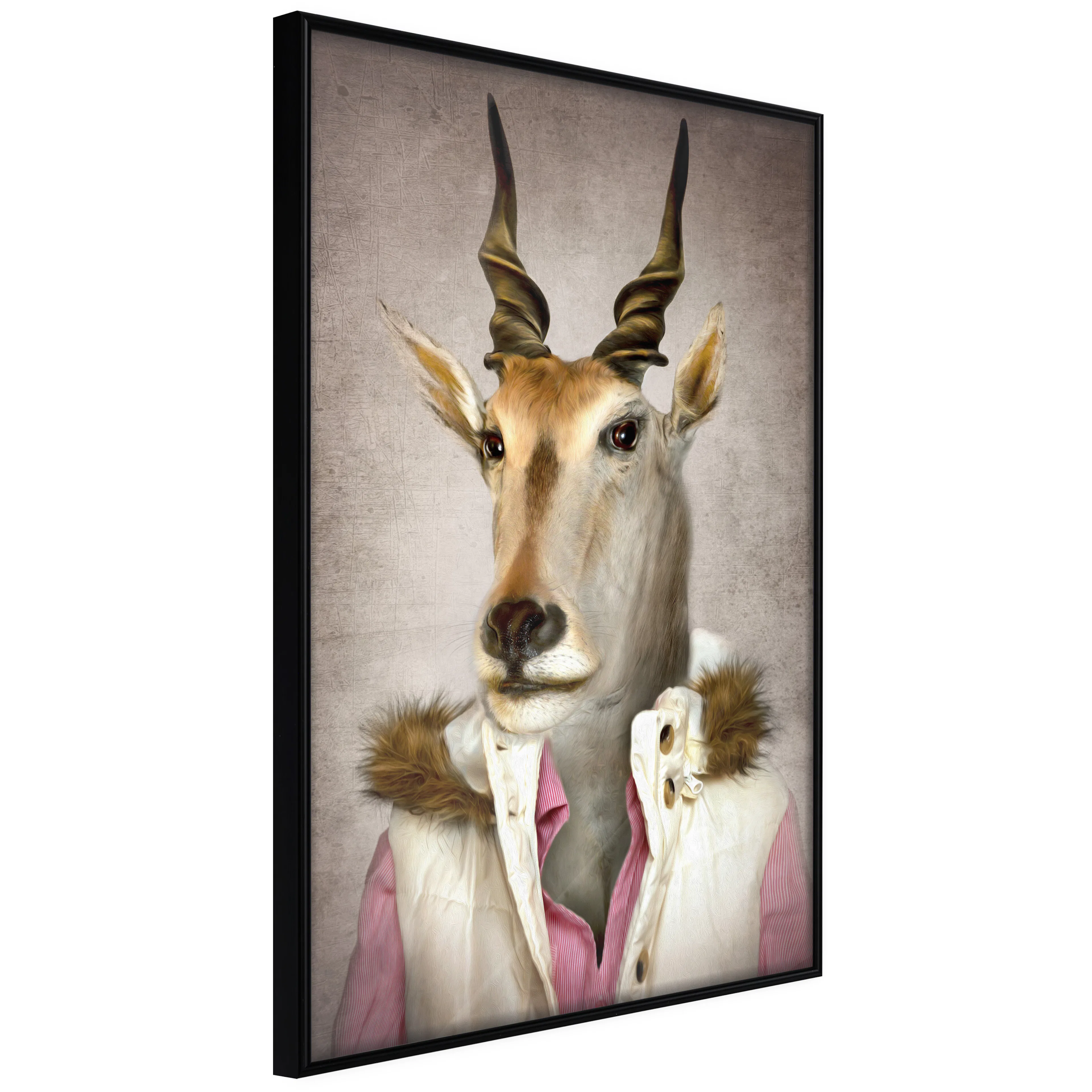 Affisch - Antelope Jessica [Poster] 40x60 Svart ram, 40x60 cm