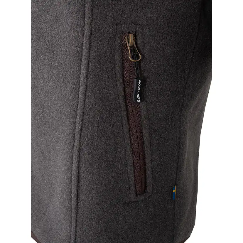 Fleeceväst Woodline Bolmen Grå Herr