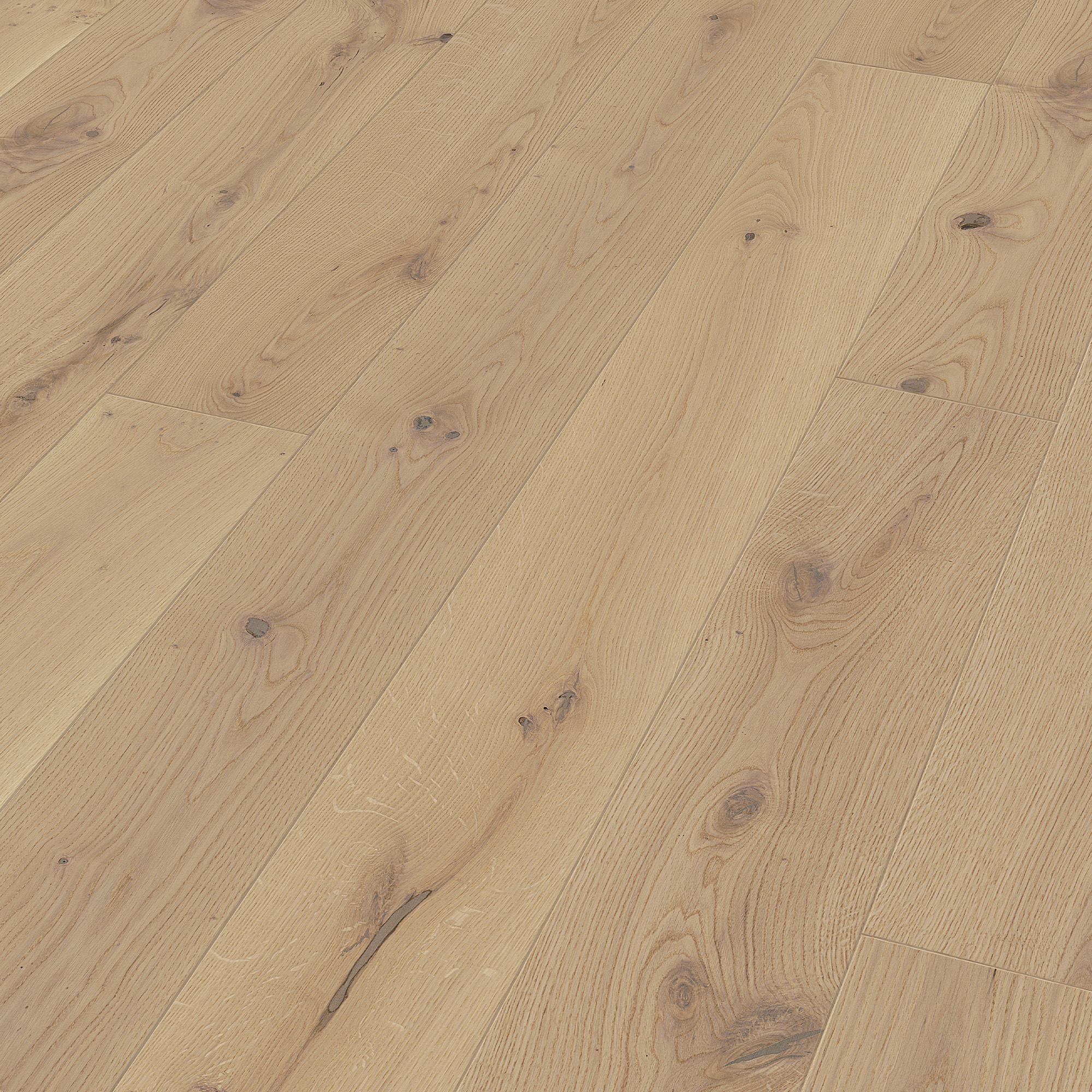 Parkettgolv Meister Authentic Cream Oak 9010 1-Stav Ultramatt Lack PD 400