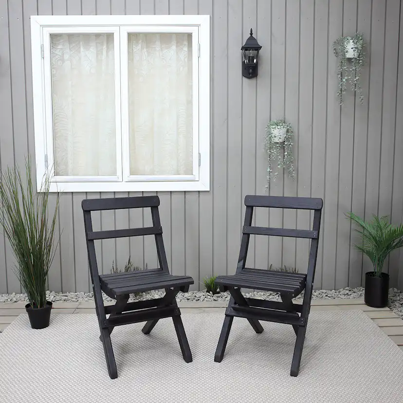 Klappstol Baltic Garden Knohult 2-pack