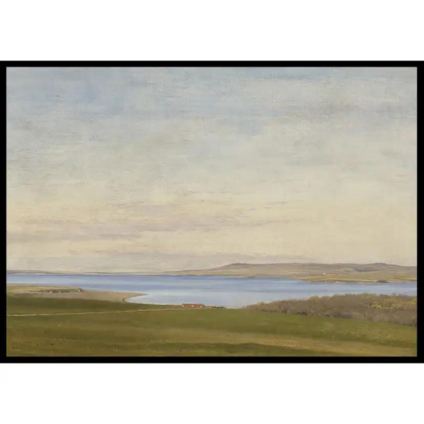 Poster Gallerix Fjord Landscape With Farmhouse By P. C. Skovgaard