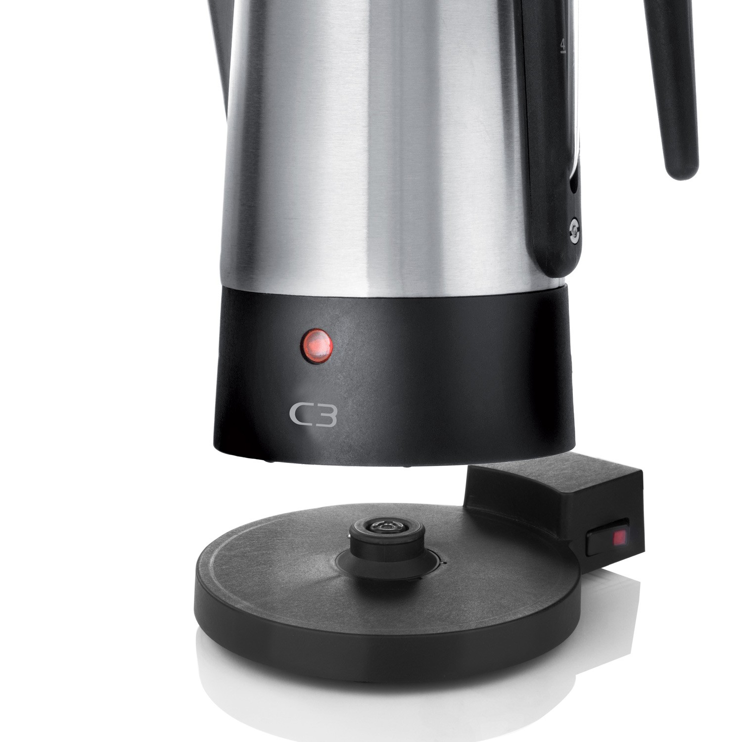 Perkolator Champion C3 Design Borstat Rostfritt Stål 6kp