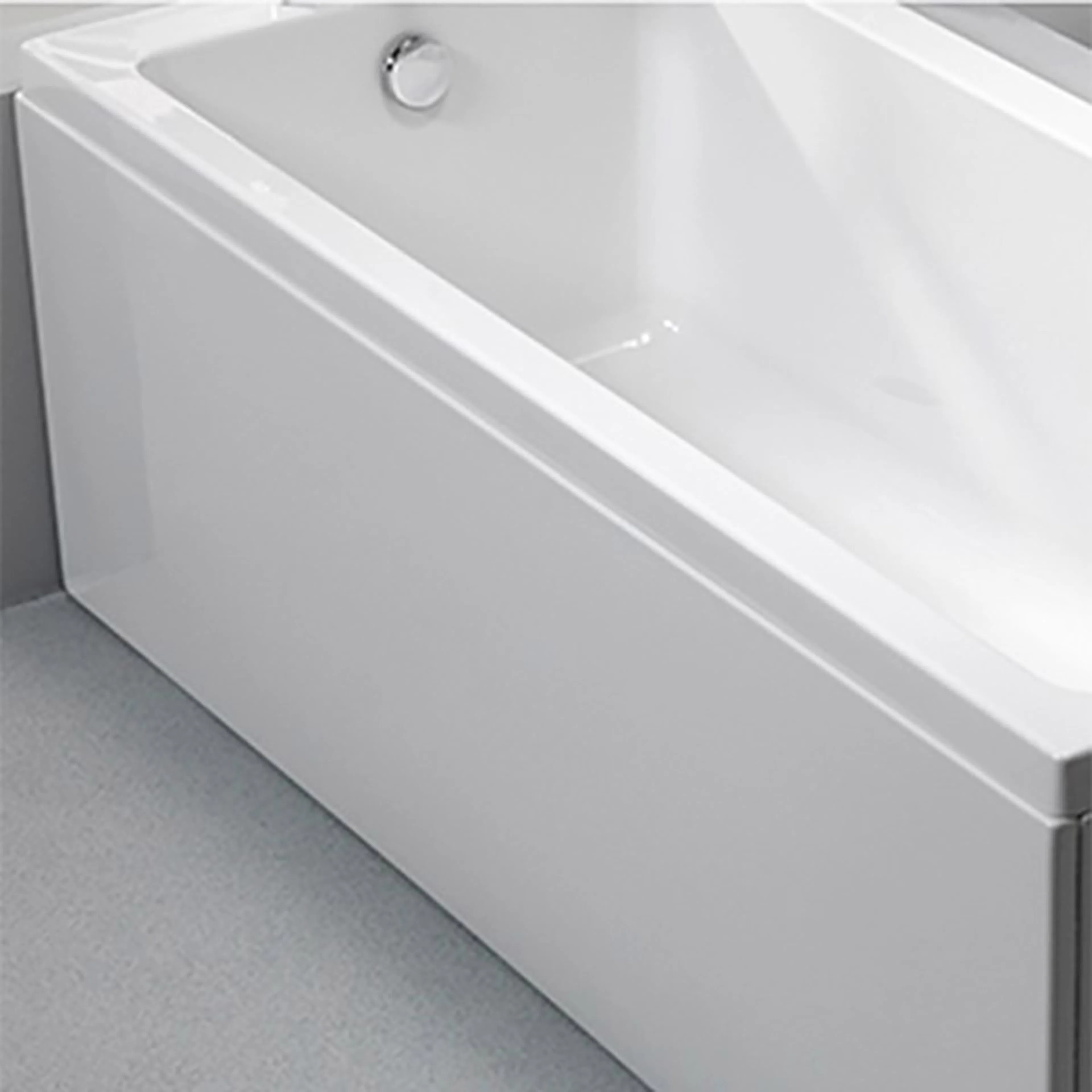 Badkar frontpanel 1900x570mm akryl 1900 mm