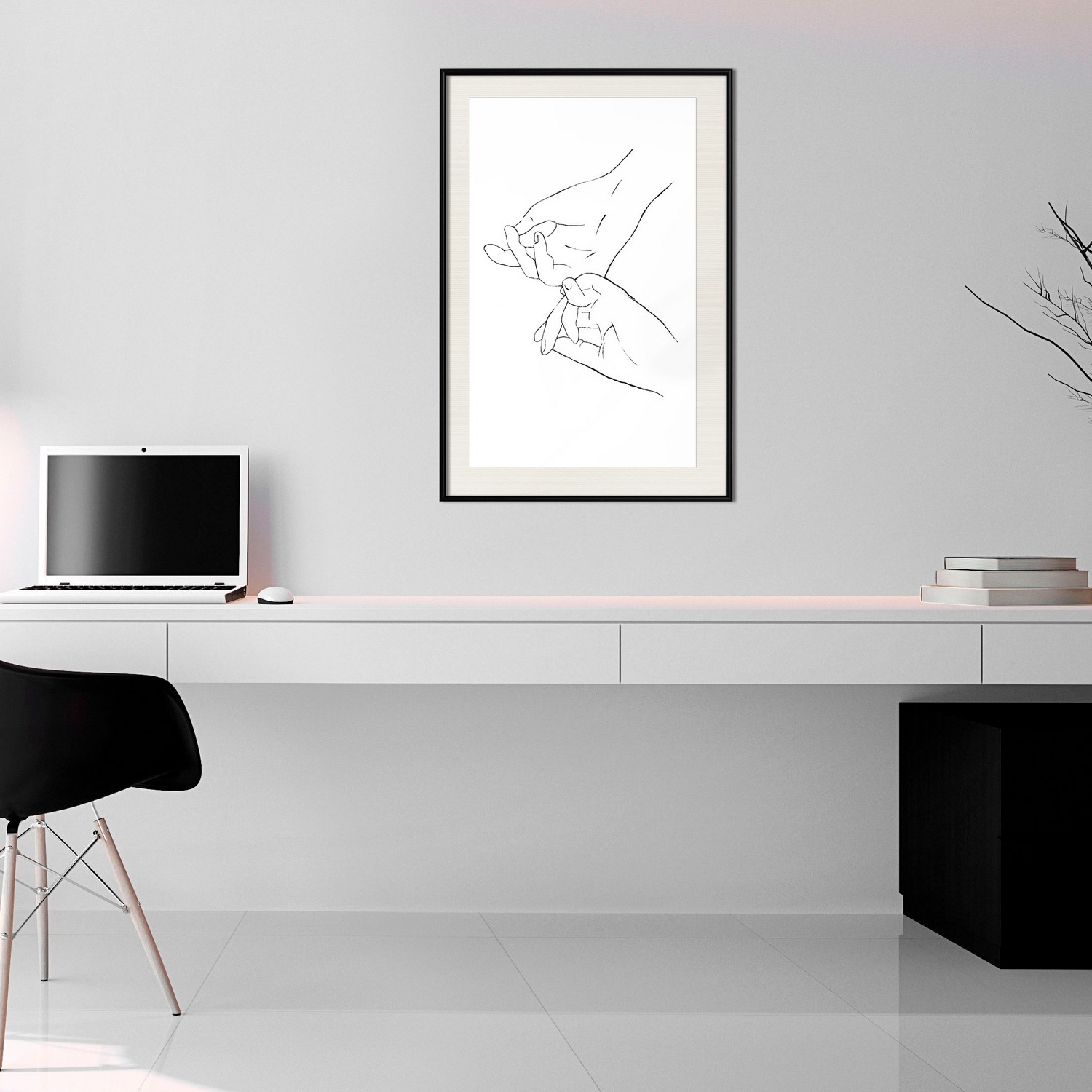 Poster Artgeist Affisch Dancing Hand