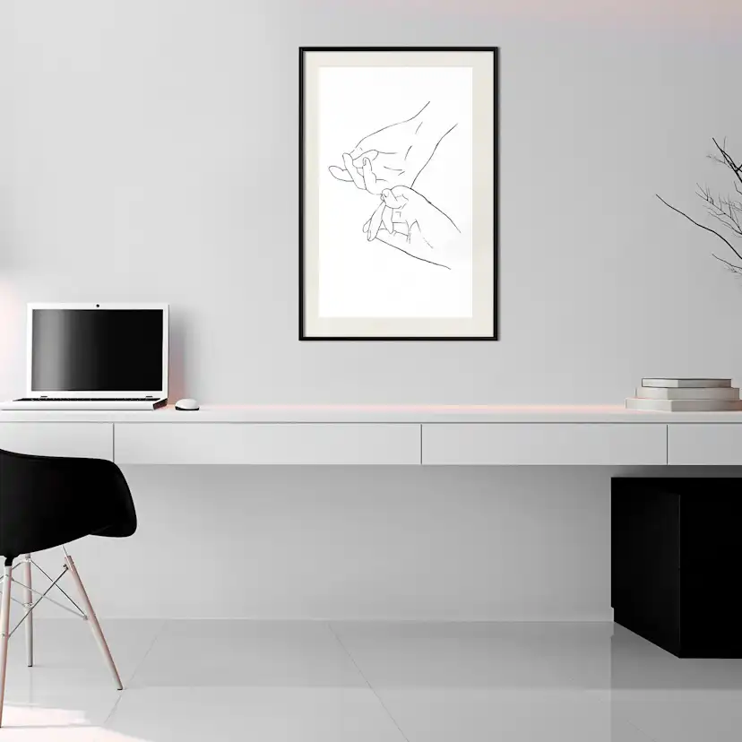 Poster Artgeist Affisch Dancing Hand