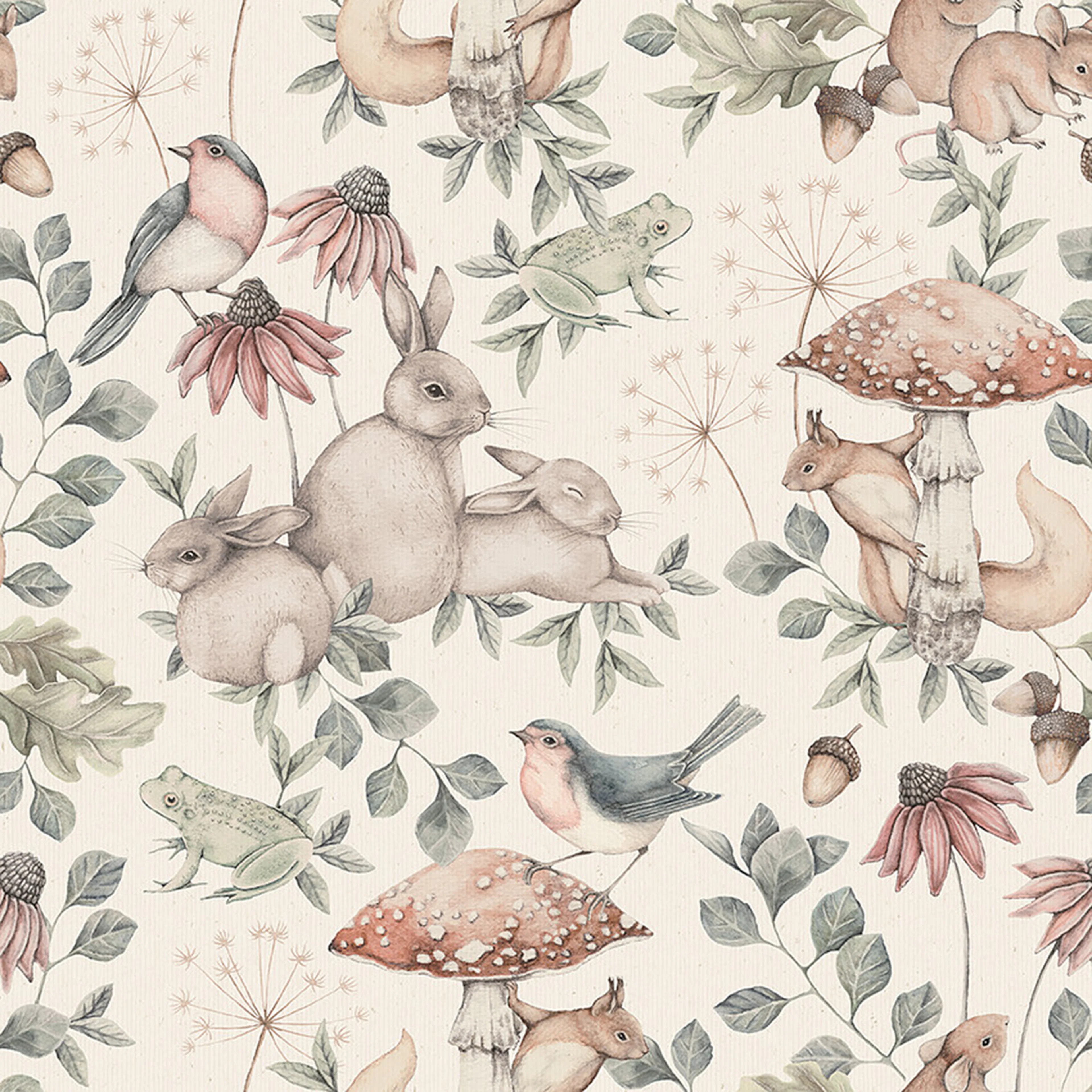 Barntapet Boråstapeter Newbie Wallpaper Minou - 7483