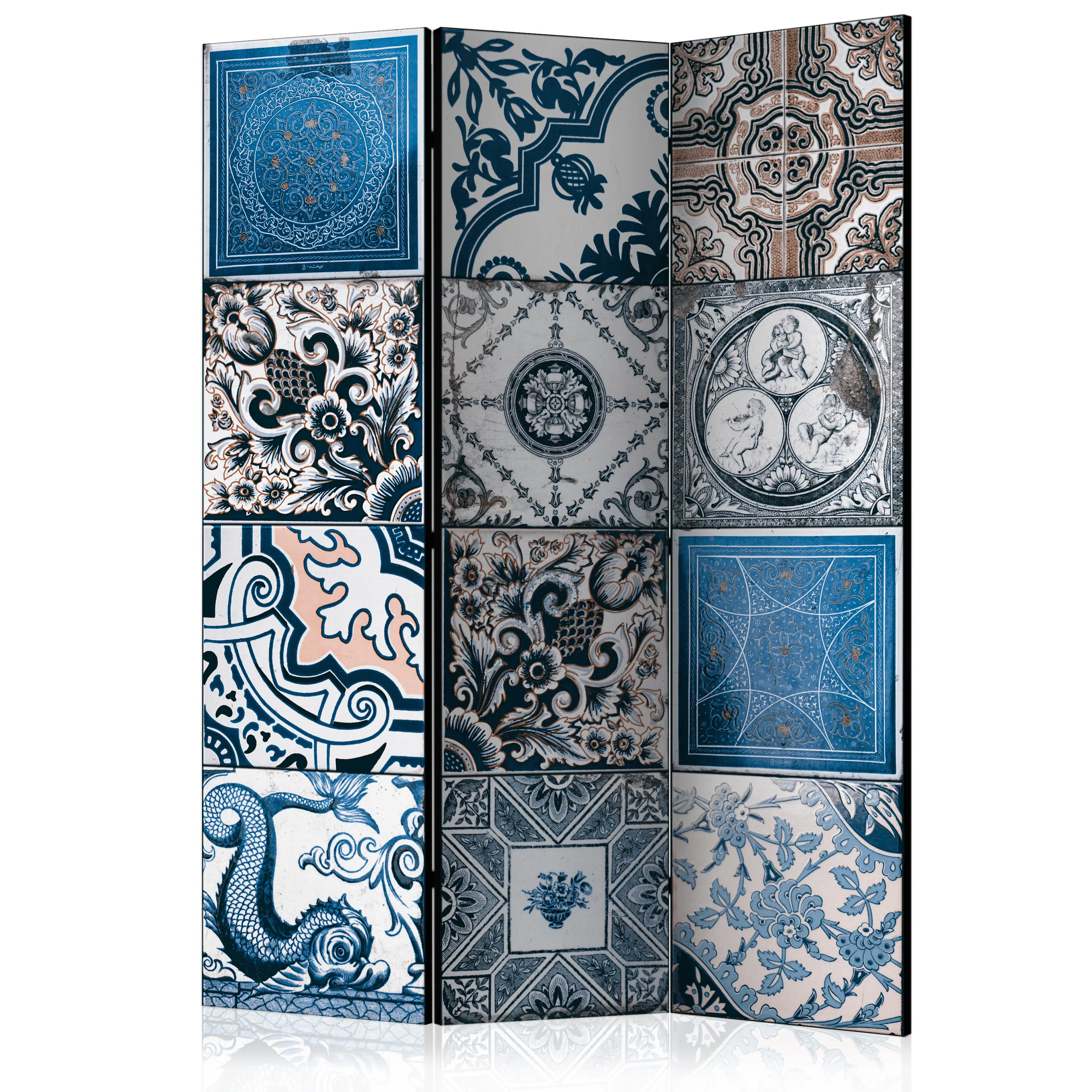Rumsavdelare Arkiio Blue Arabesque 135x172 cm