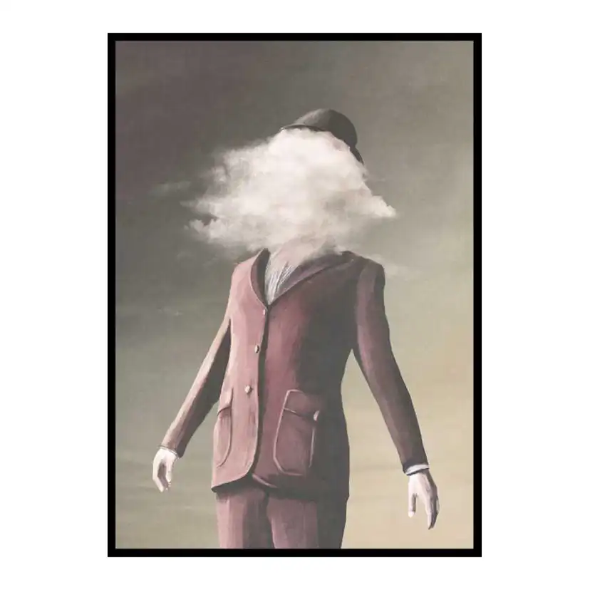 Poster Gallerix Head In Clouds