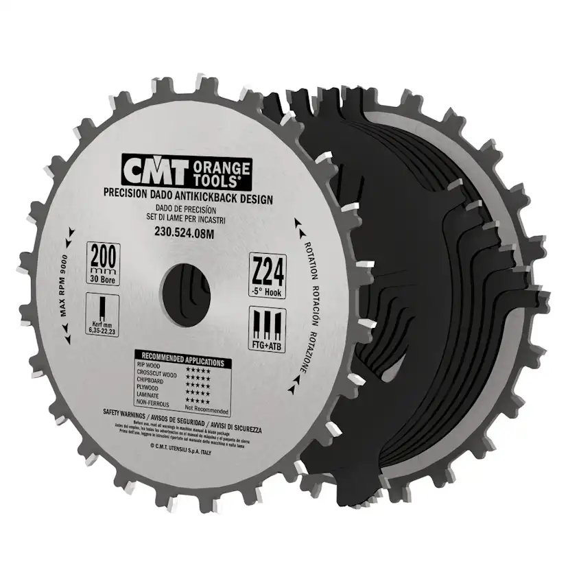 Spårklinga CMT Orange Tools set (dado) 150x6,35-22,23x15,87 T20