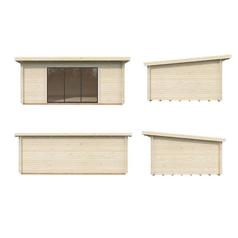 Stuga Palmako Lea 20,1 m2 (inv. 19,4 m2)