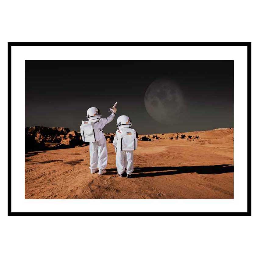 Poster Gallerix Little Astronauts