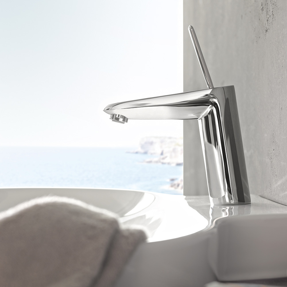 Tvättställsblandare Grohe Eurodisc Joy med Lyftventil Krom