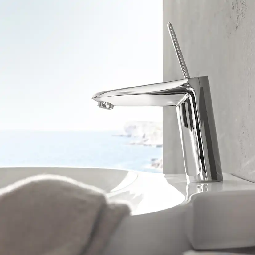 Tvättställsblandare Grohe Eurodisc Joy med Lyftventil Krom