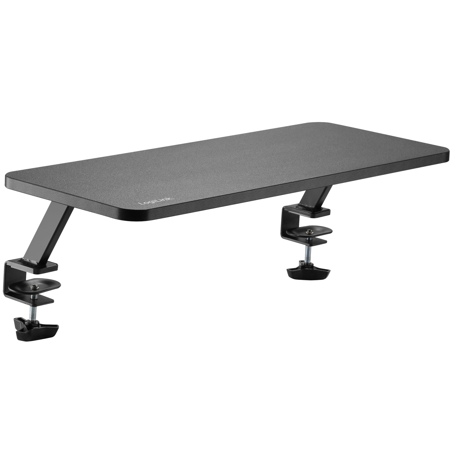 Monitorhylla LogiLink Svart
