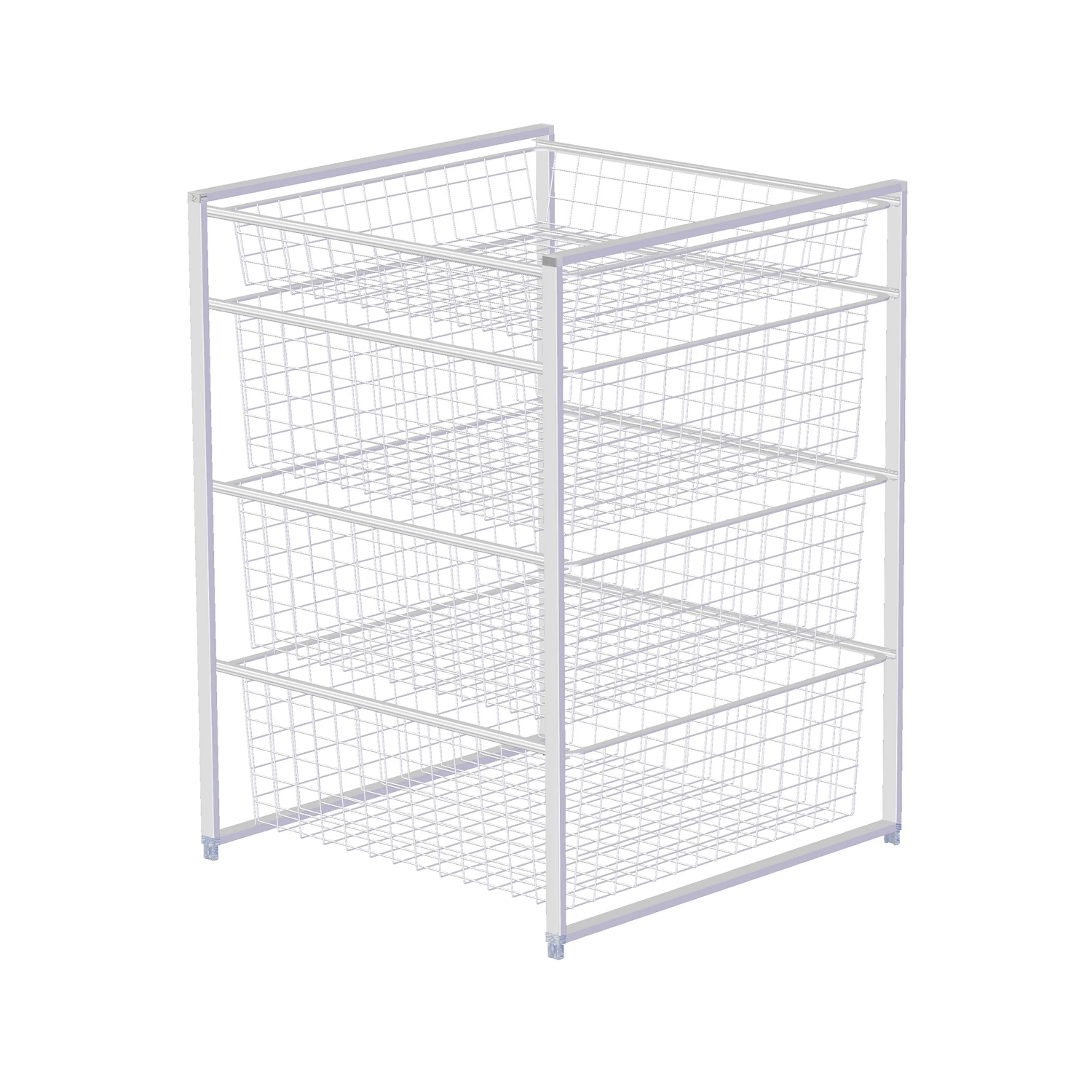 Startkit Lundbergs Wide Trådback Vit 550 mm