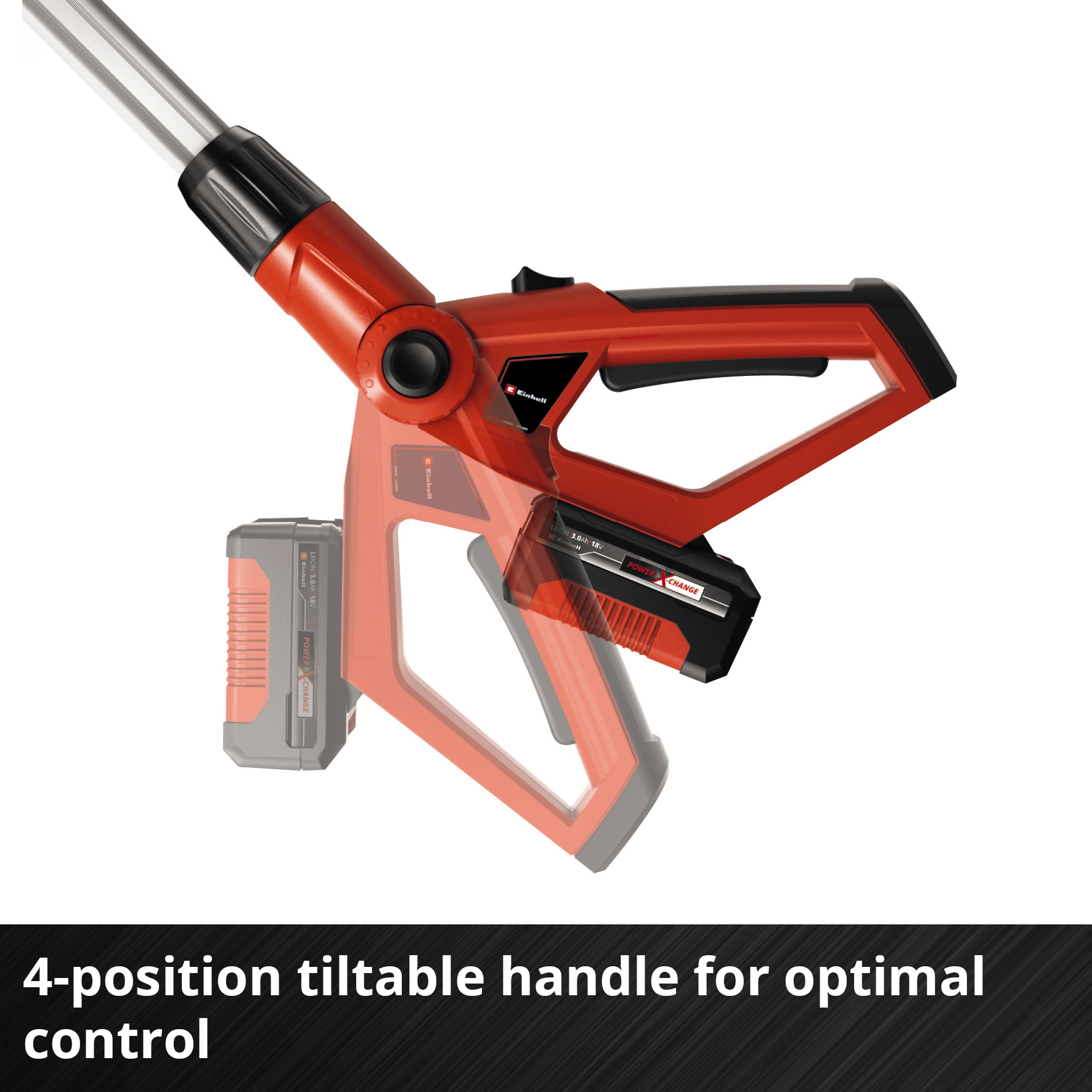 Häcksax Einhell Teleskop GE-HH 18/45 Li T utan Batteri