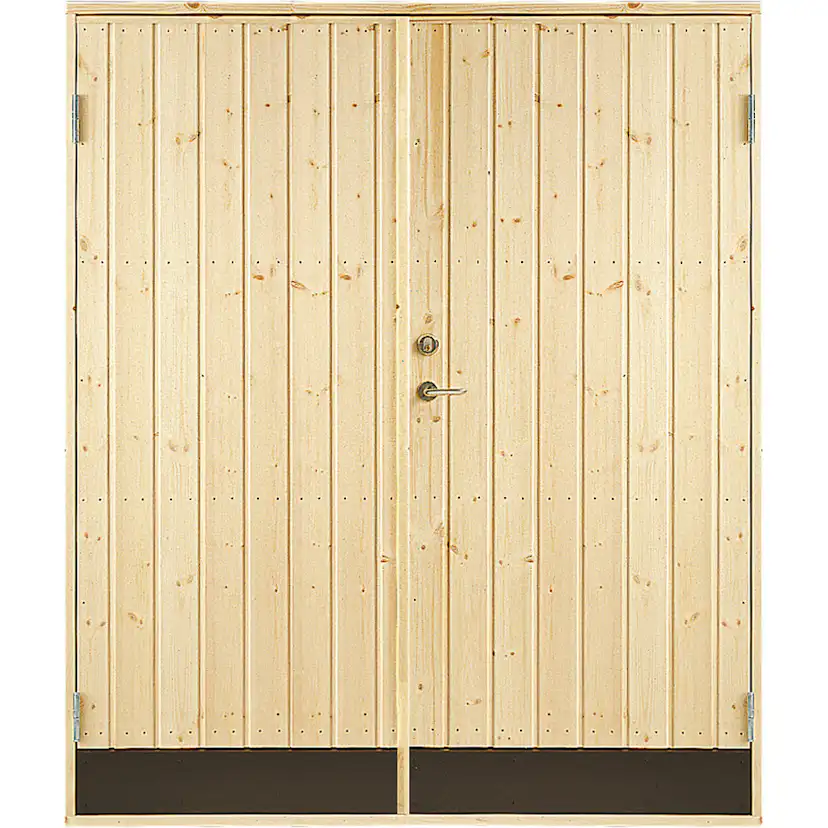 Dubbeldörr Jabo 10° Rak 15,3x19