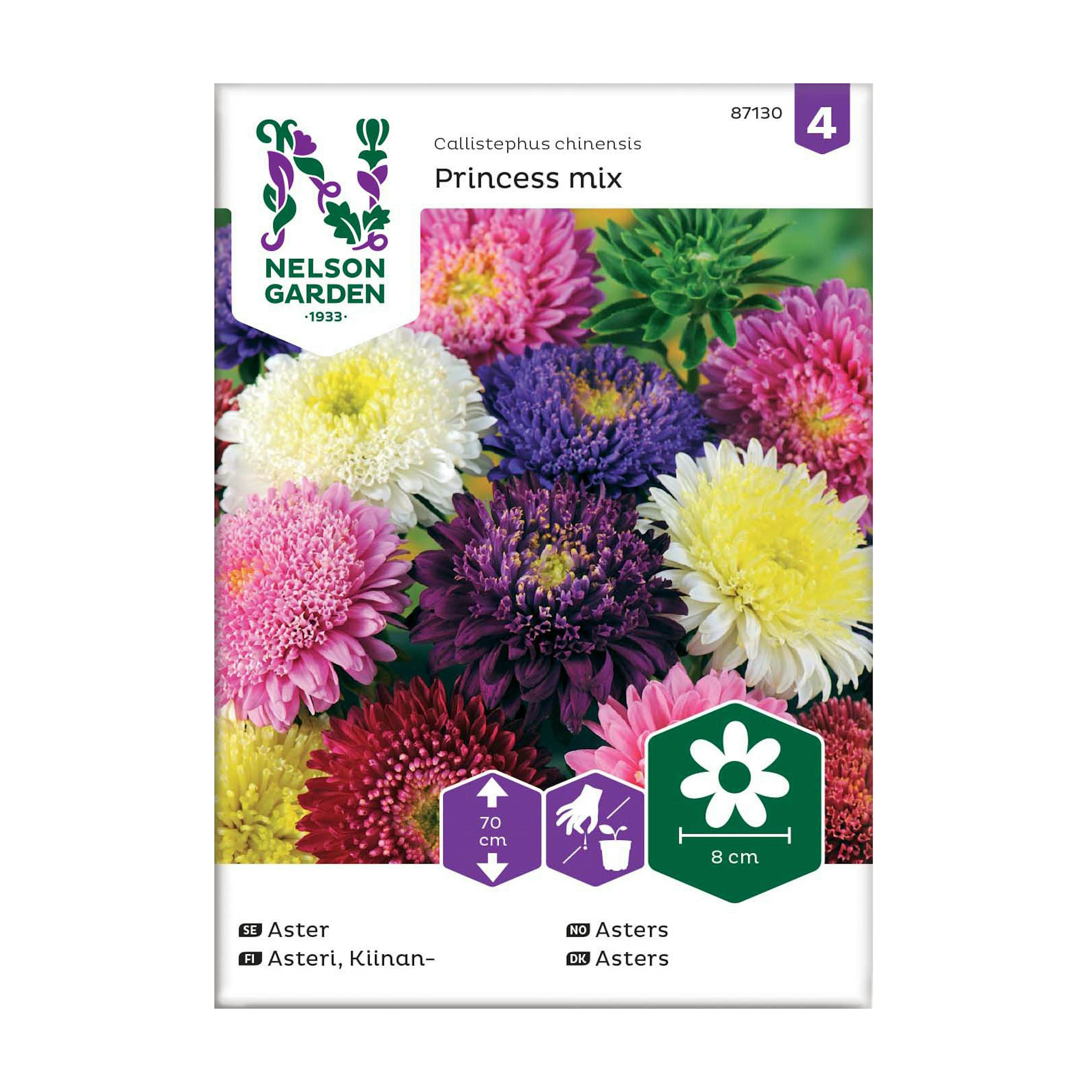 Frö Aster Nelson Garden Princess Mix