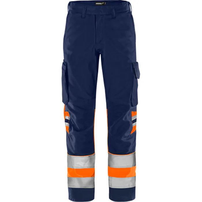 Varselorange/Marinblå