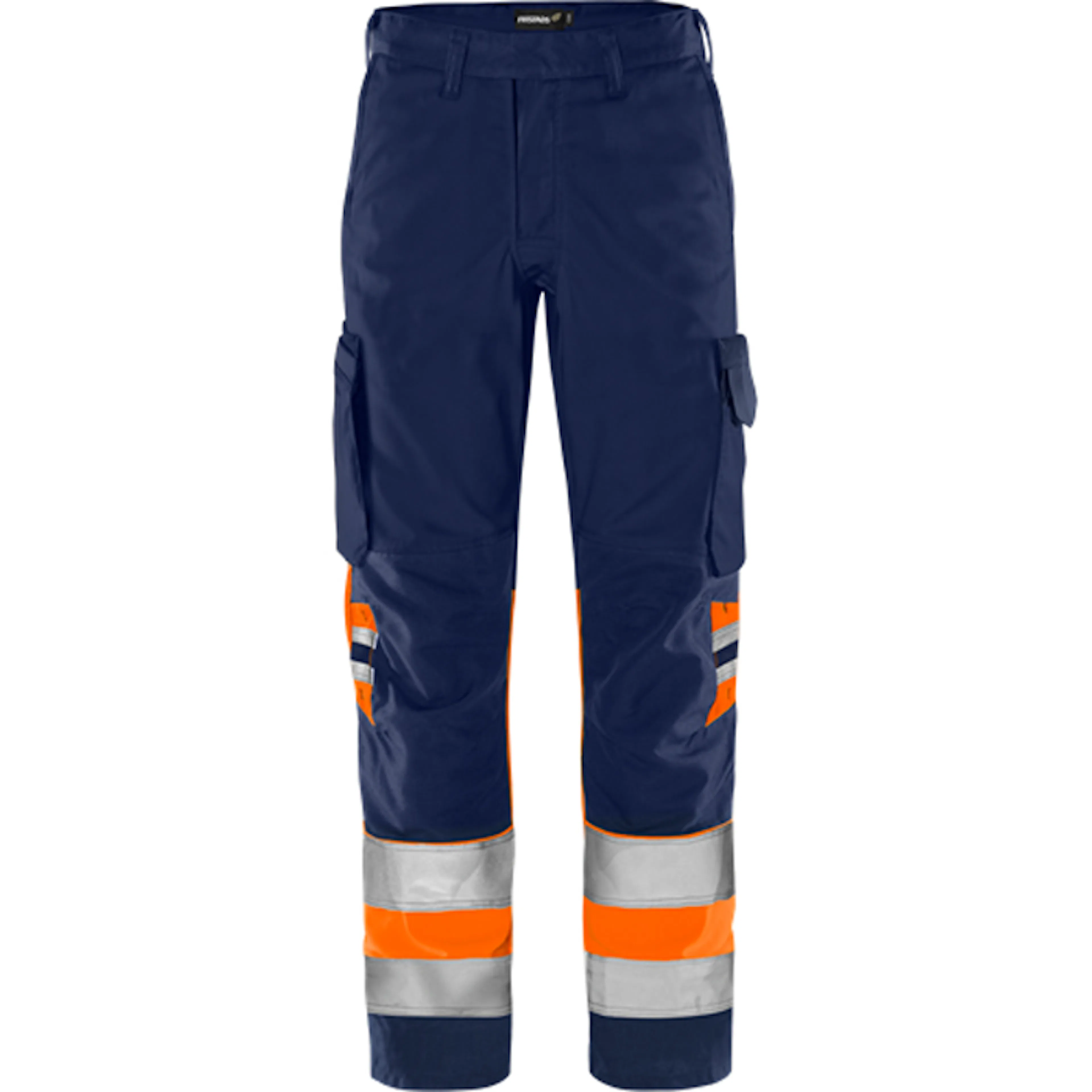 Varselorange/Marinblå