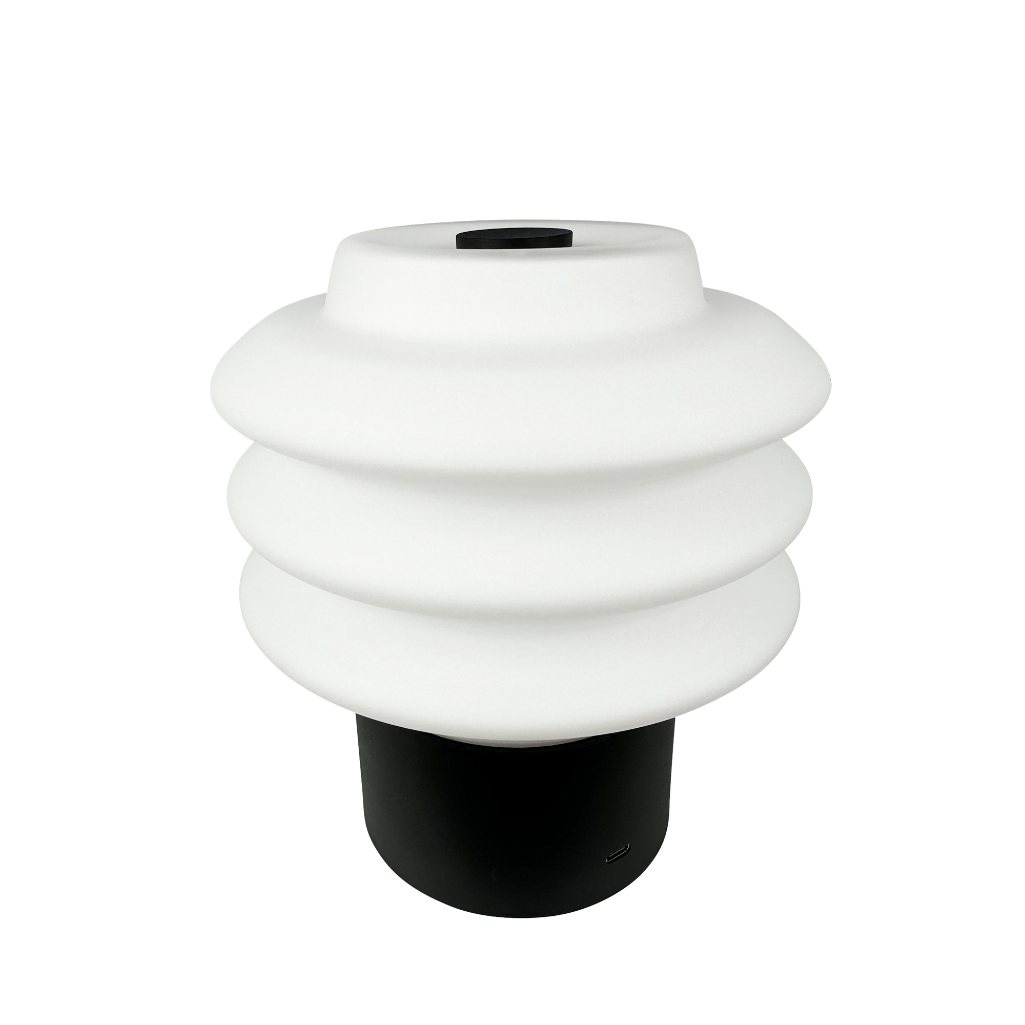 Portabel Bordslampa Dyberg Larsen Diva LED Svart/Mässing