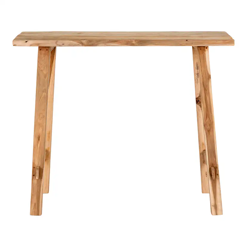 Konsolbord House Nordic Girona Sidobrod i Teak 90x30x80 cm
