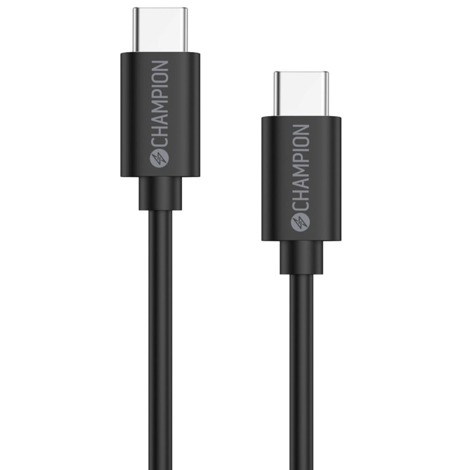 USB-C Kabel Champion 60W 3m Svart
