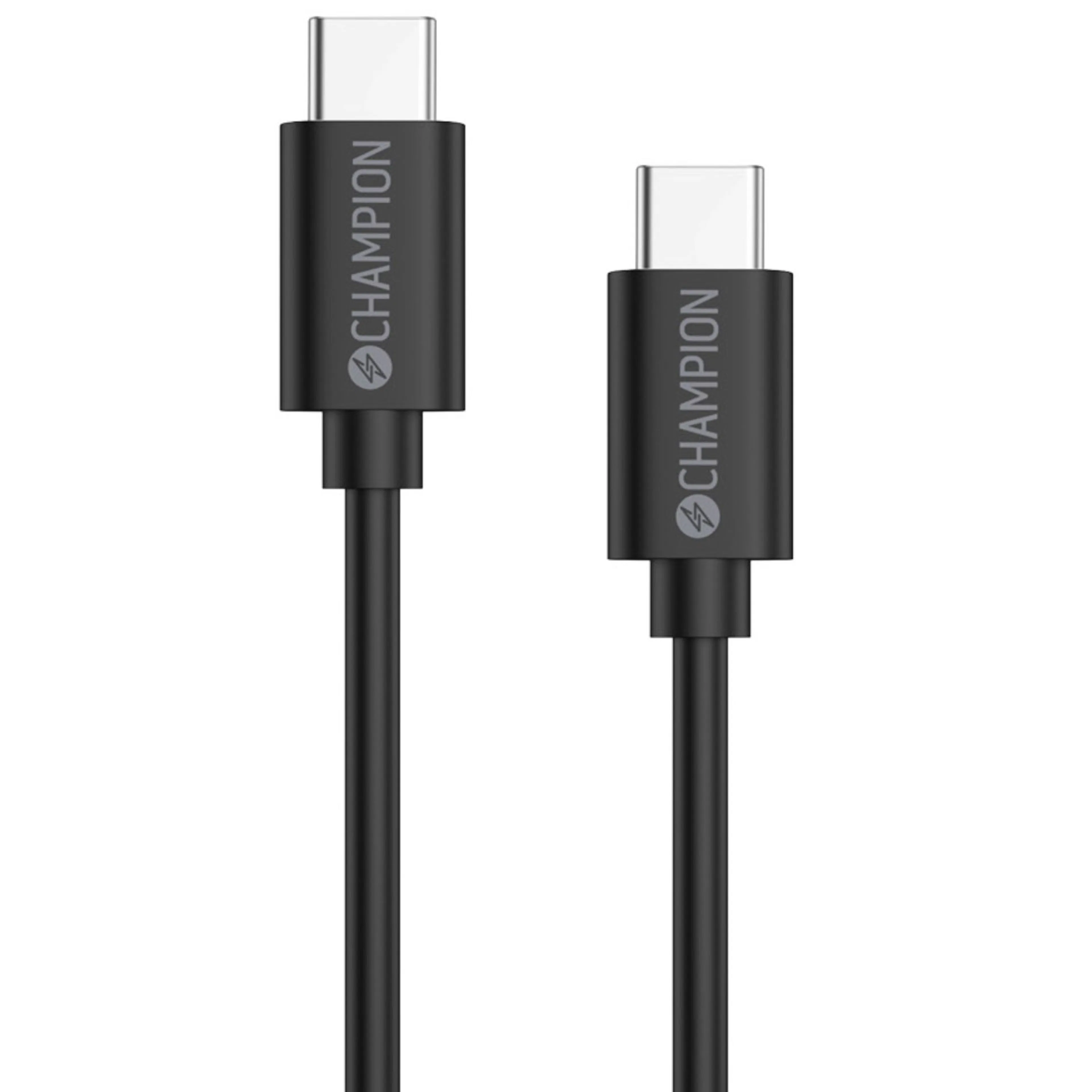 USB-C Kabel Champion 60W 3m Svart