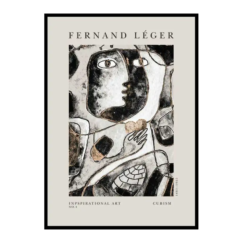 Poster Gallerix Fernand Leger No4