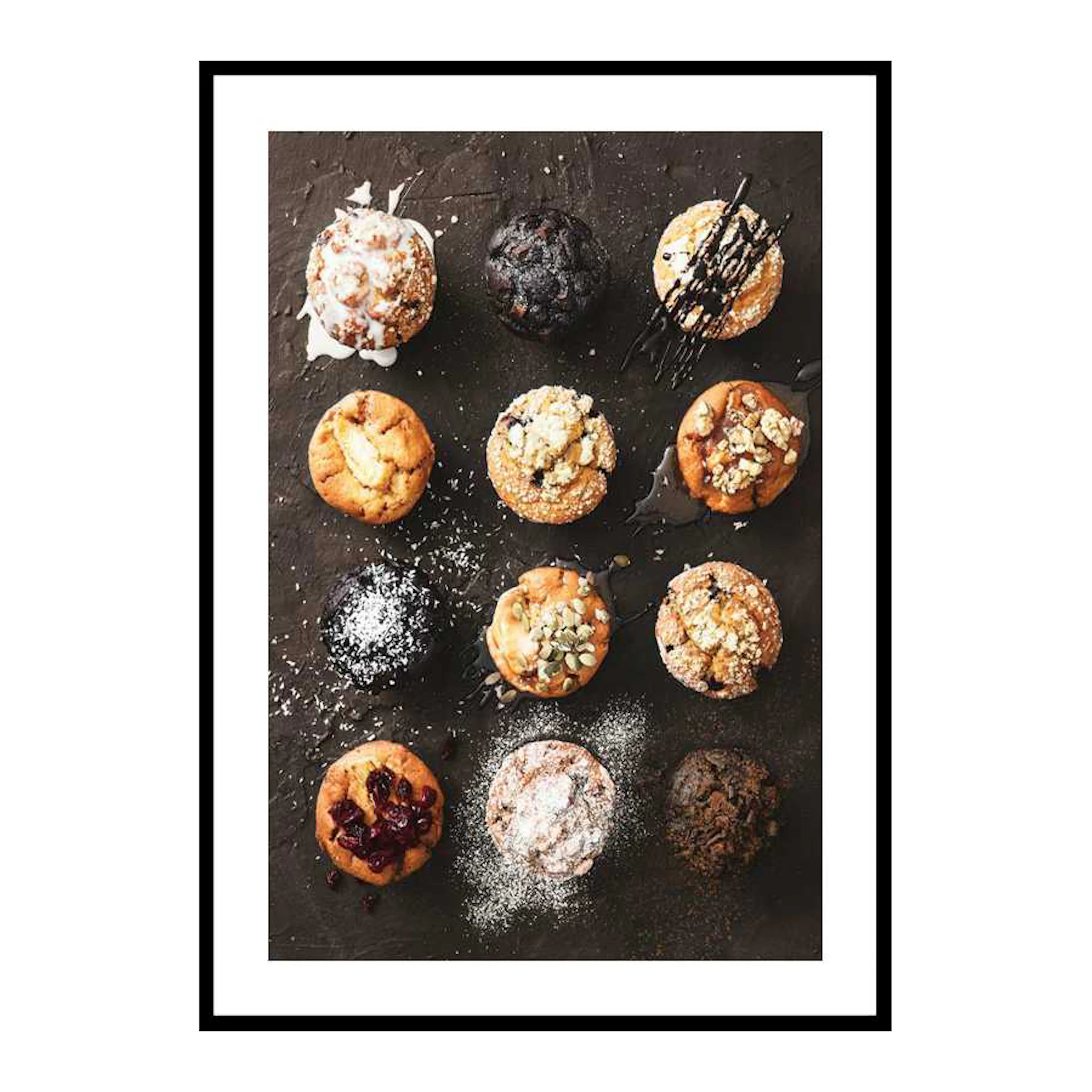 Muffins 50x70 cm