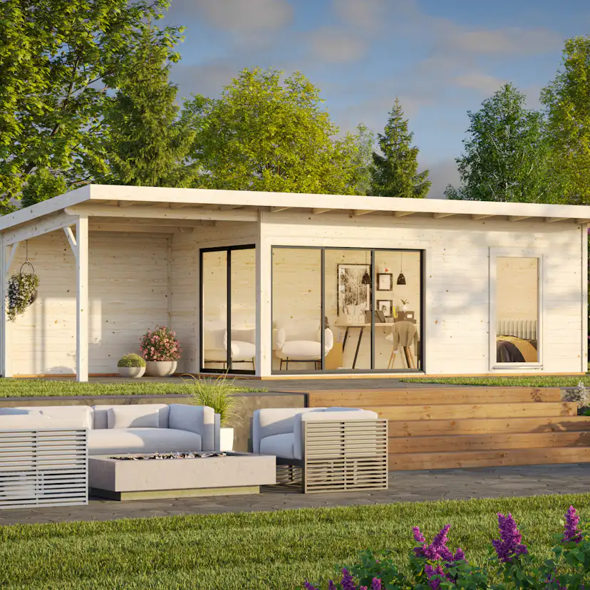 Stuga Palmako Andrea 26,2 m2 (inv. 17,1 m2)