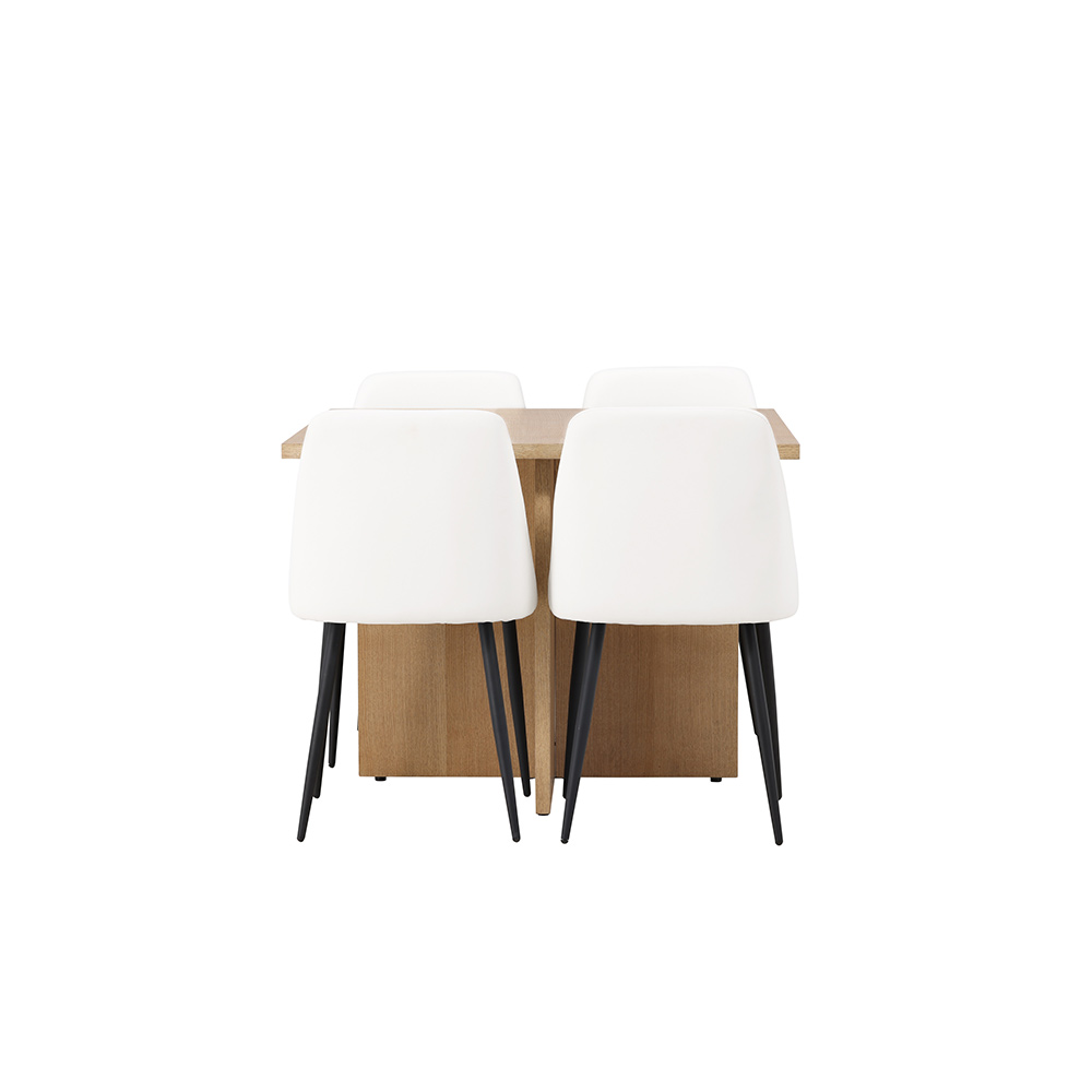 Matgrupp Venture Home Leo med 4 Night Stolar