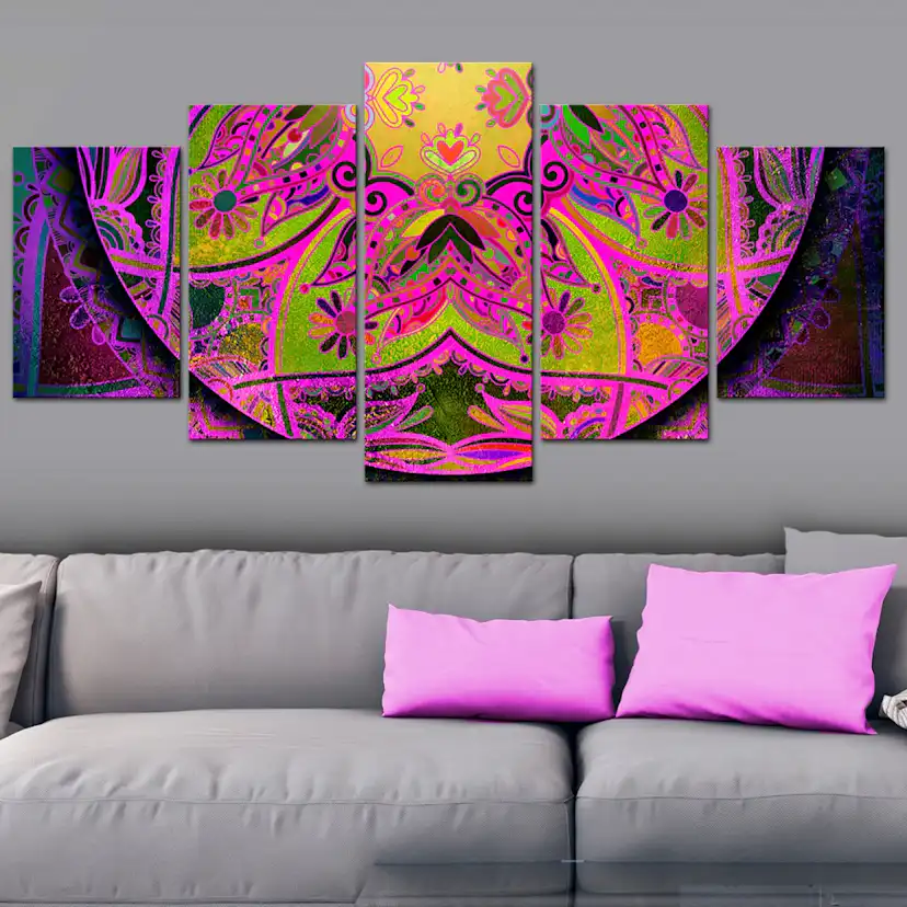 Tavla Arkiio Mandala Pink Power